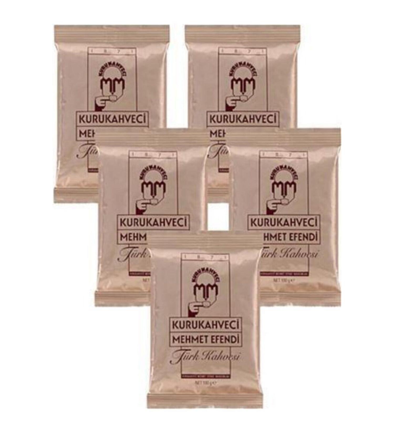 Mehmet Efendi Turkish Coffee 100gr - 5 Pieces