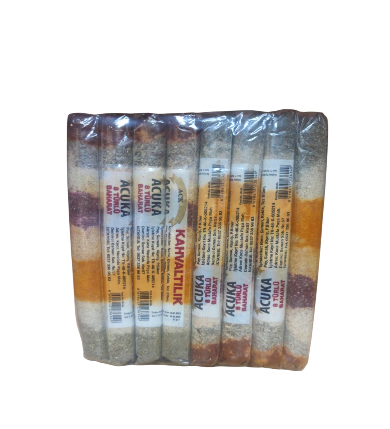 ACUKA 8 TYPES OF SPICES 43gr x24 pack