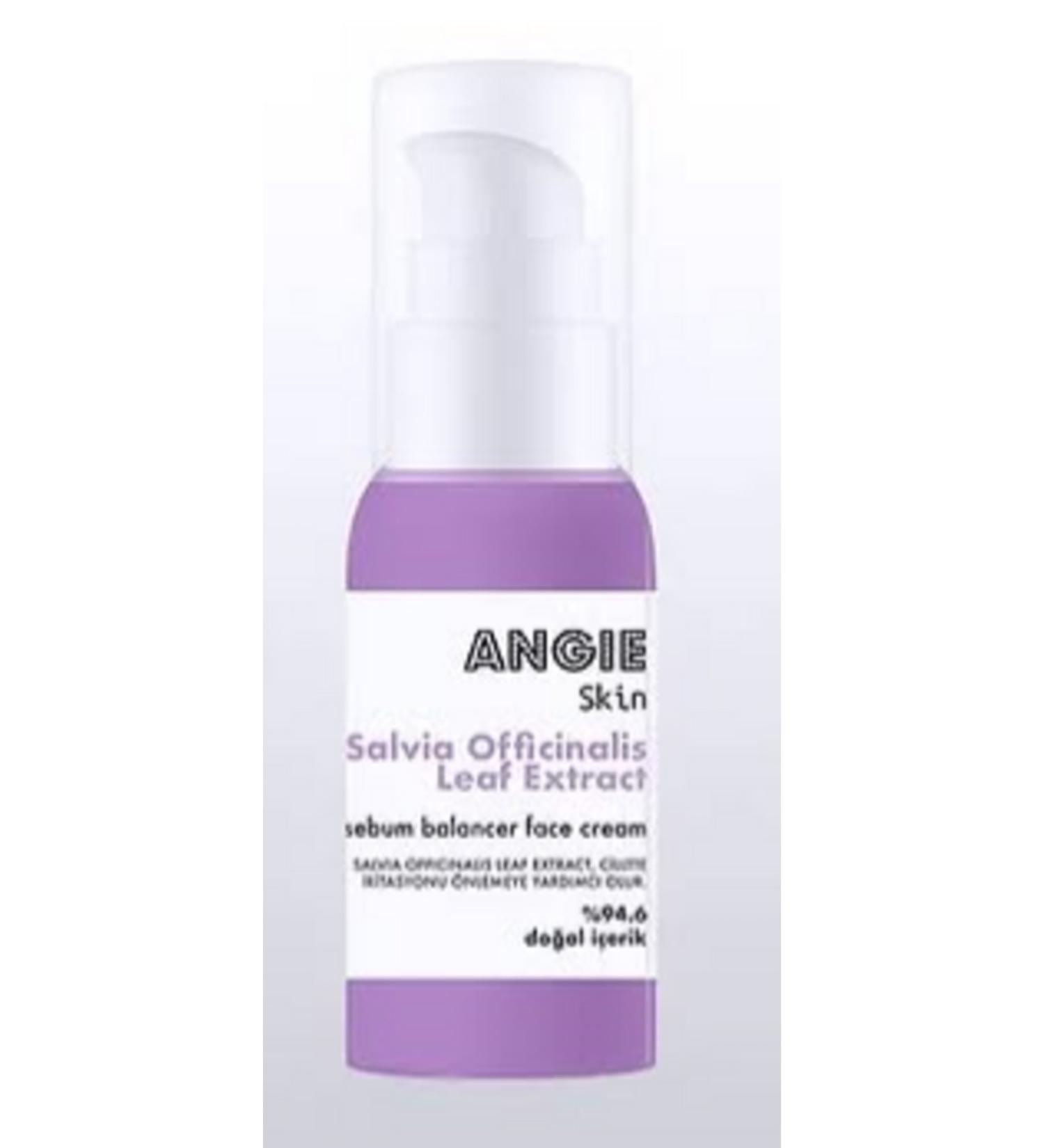 Angie Moisturizing Cream Salvia Officinalis Leaf Extract 50Ml