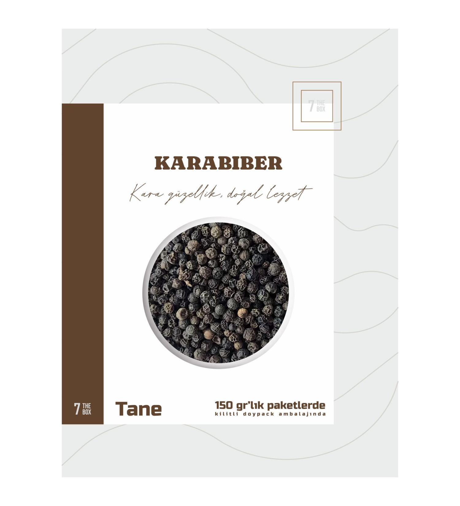 4SEASONS Black Pepper 150gr | Grain | A perfect complement to soups meat dishes salads and sauces