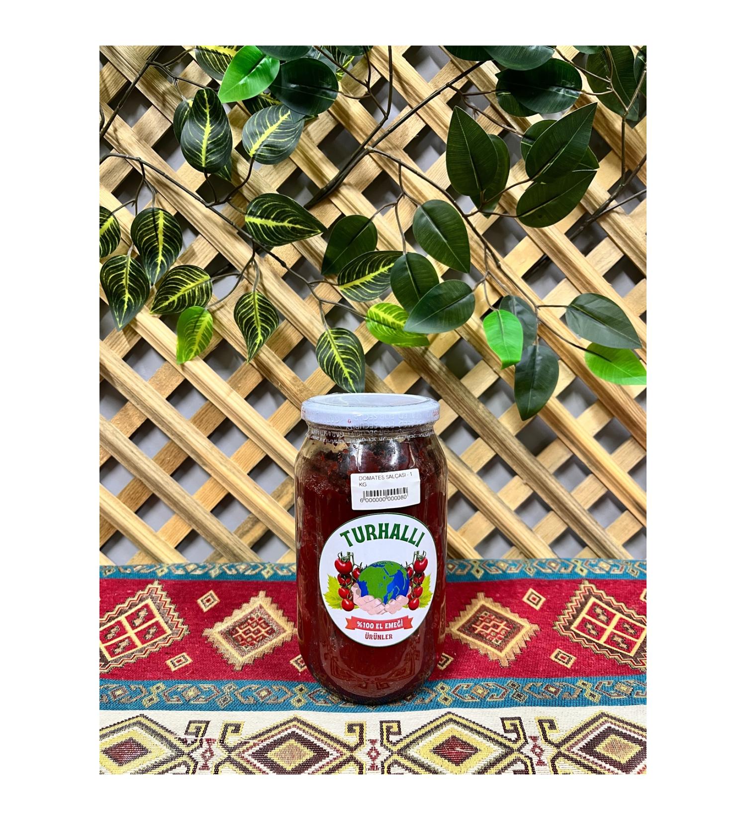 Turhalli Traditional Products Homemade Tomato Paste (2000GR)