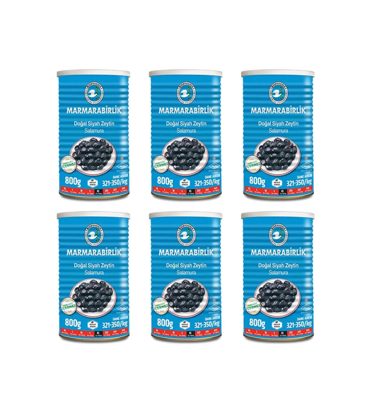 Marmarabirlik 800 Gr. Brine (xs) Piece Quantity 321-350-box Quantity 6