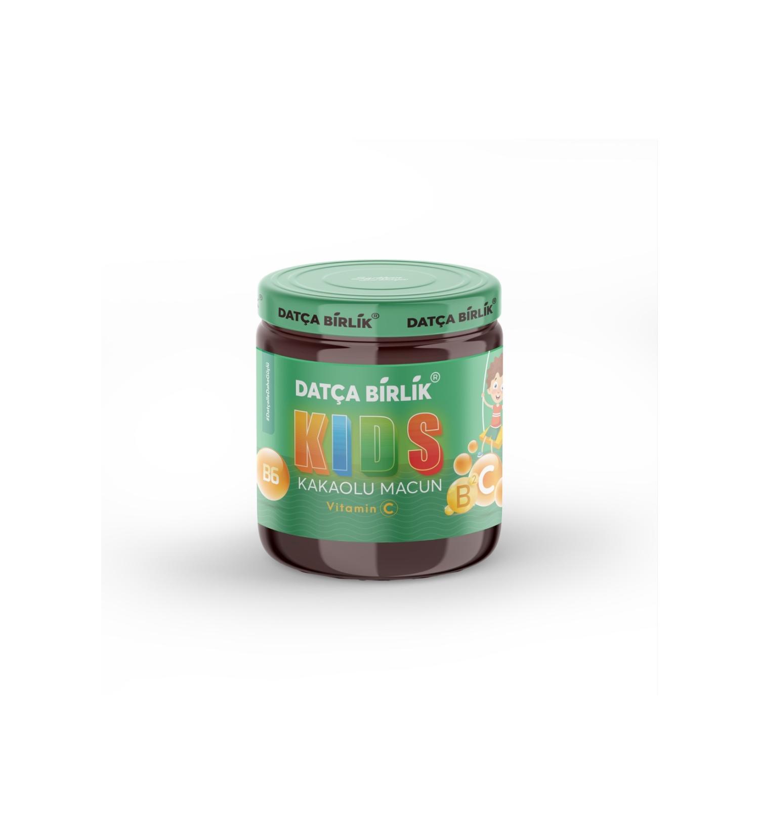 DATCA BIRLIK Children's Paste Cocoa Honey Propolis Royal Jelly Ginger Turmeric Echinacea Vitamin C - B6 - B2