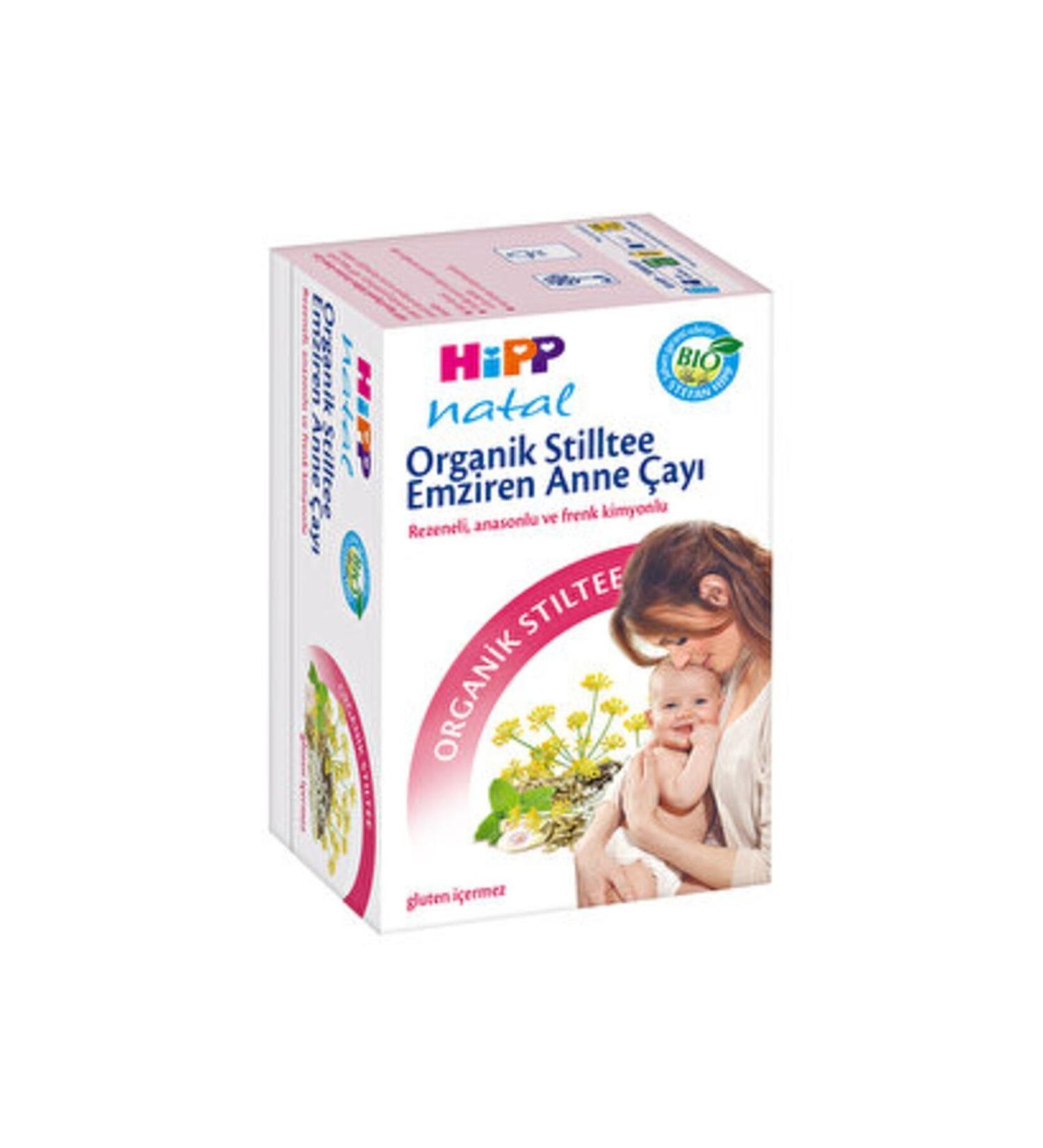 Hipp Organic Natal Stilltee Breastfeeding Mothers Herbal Tea - Buy Online on GoSupps.com