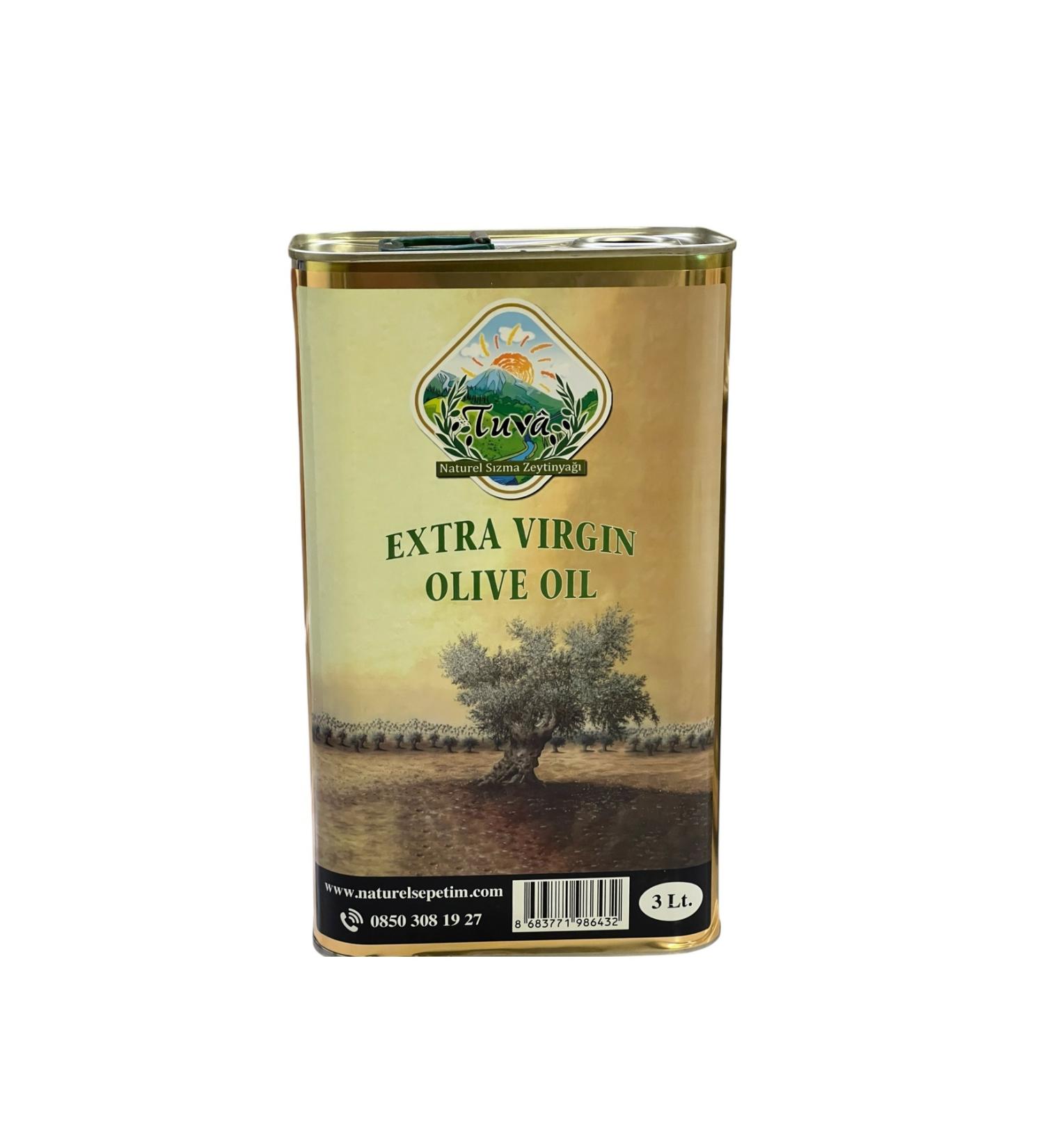 NaturelSepetim New Crop 3 Liters Natural Extra Virgin Olive Oil