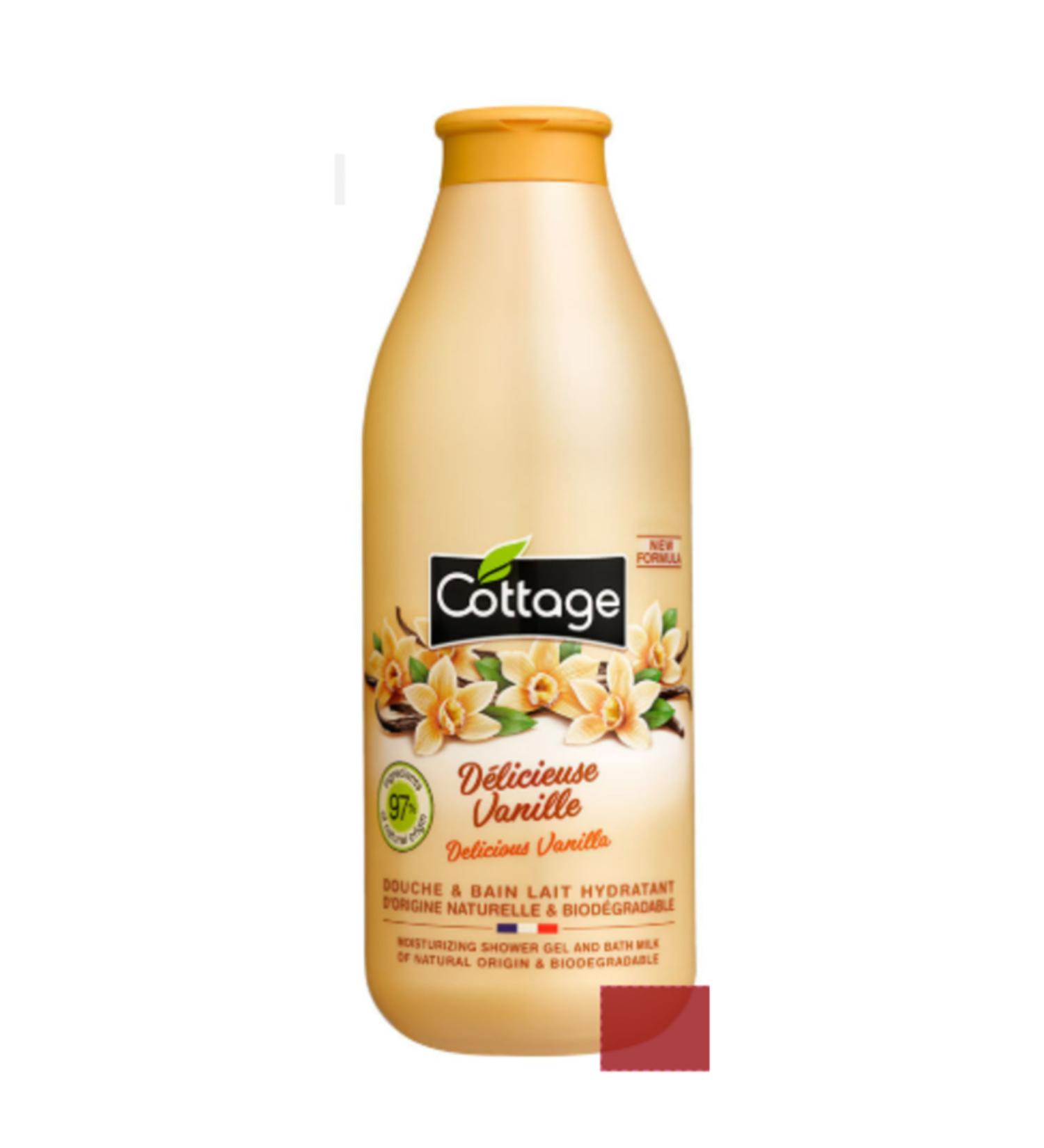 Cottage Vanilla Flavored Shower Gel 750ML