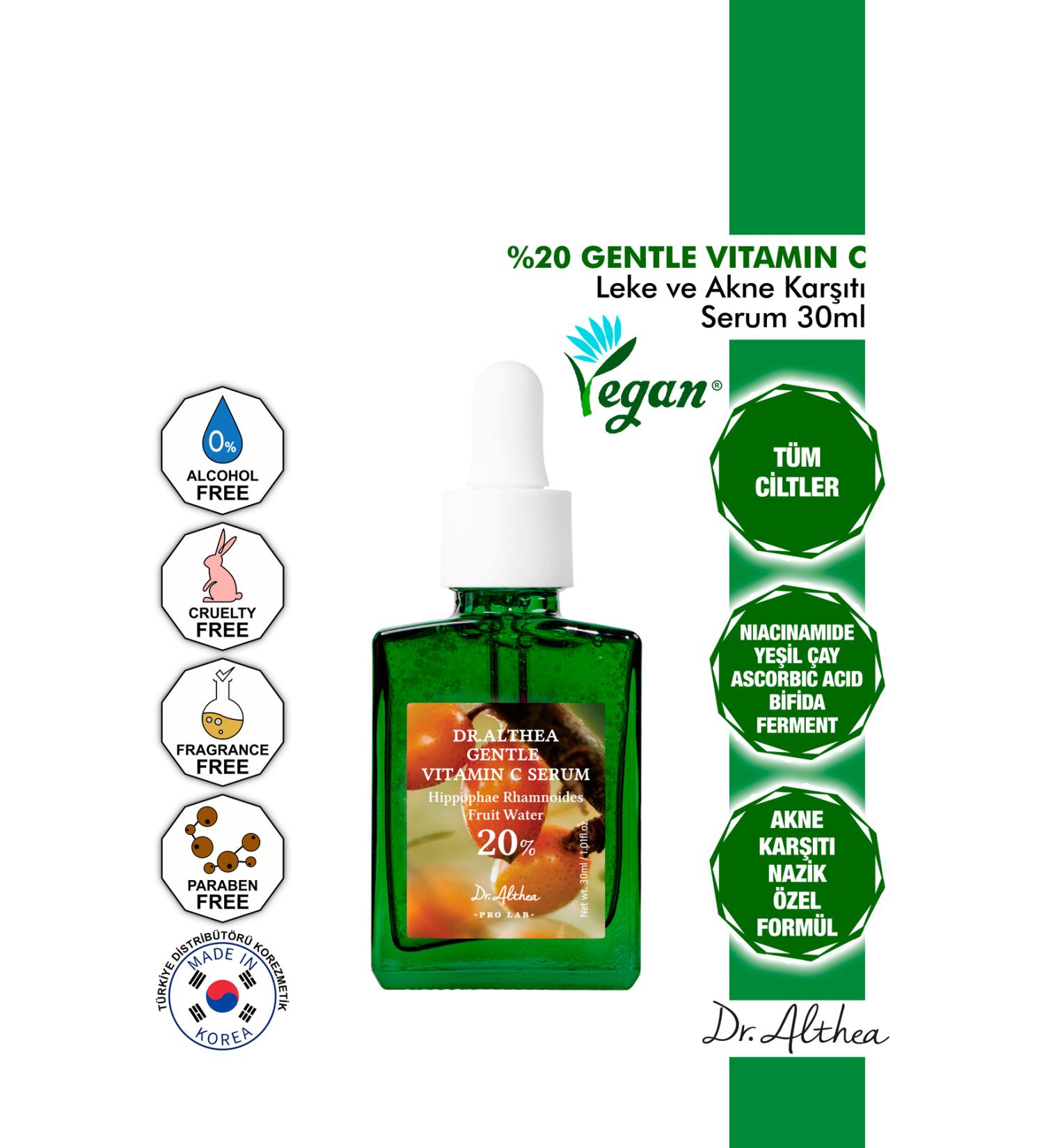 Dr. Althea Gentle Vitamin C Serum - Anti-Stain - 30ml - Buy Online on GoSupps.com