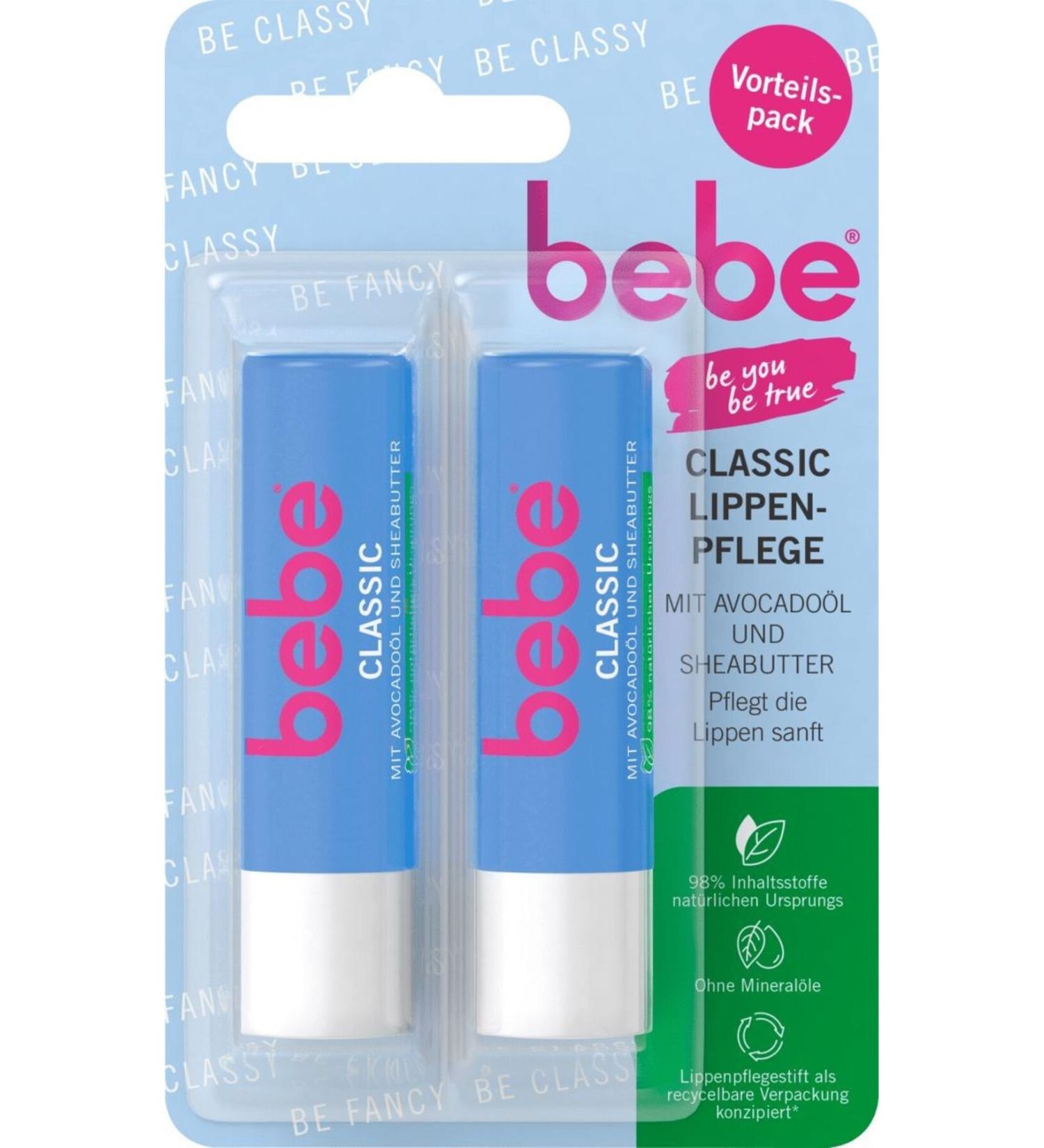 Home Bebe Zartpflege Sensitive Child Lip Care Balm 2-Pack - Classic