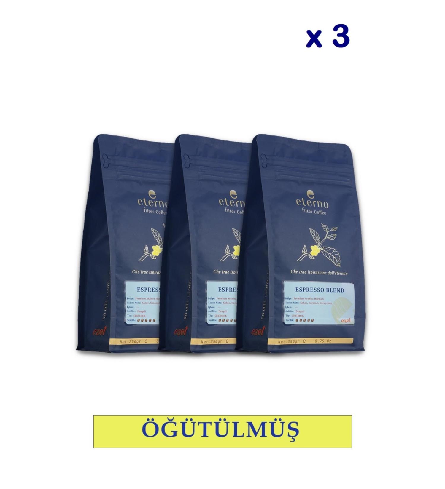 Eterno Espresso Ground X 3 - 250Gr