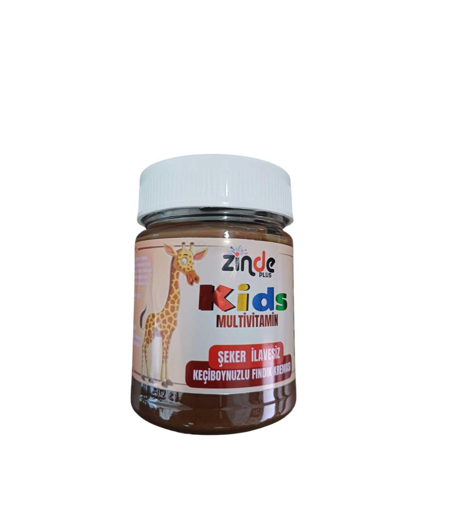 Zindeplus zinde plus carob hazelnut cream kids multivitamin