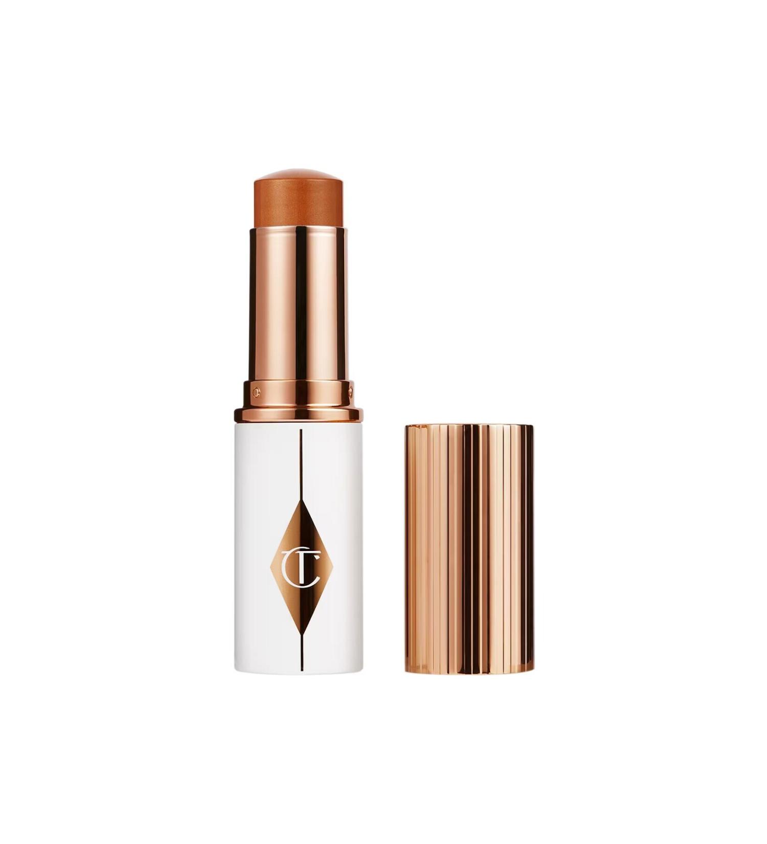 Charlotte Tilbury Natural Smoothing and Evenly Distributing Luminous Stick Foundation for Skin - 12.5 Tan dem149