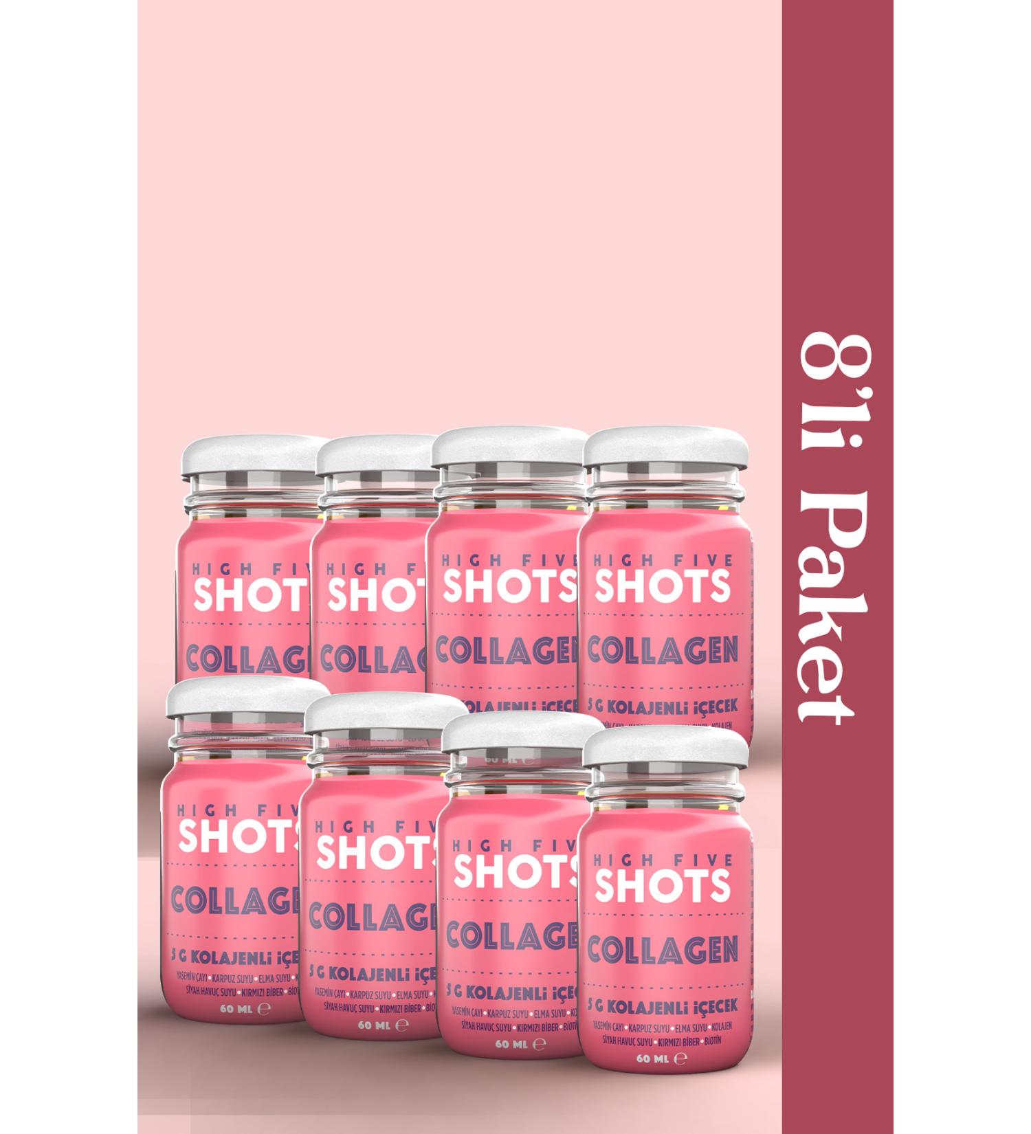 Elite Natural High Five Shots Functional Collagen Shot - Buy Online on GoSupps.com