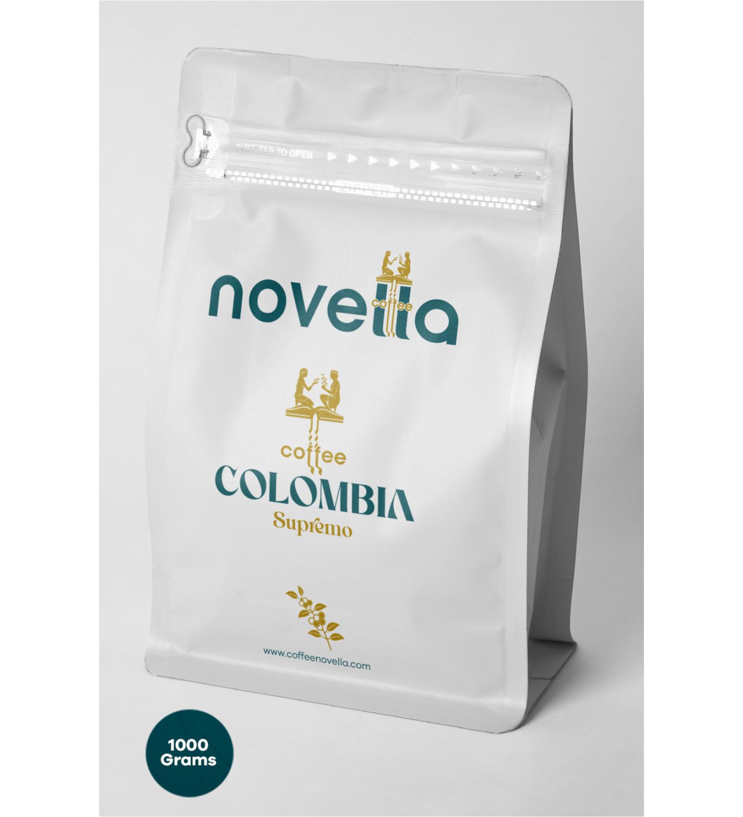 Novel Roasting Colombia Supremo 1 Kg.