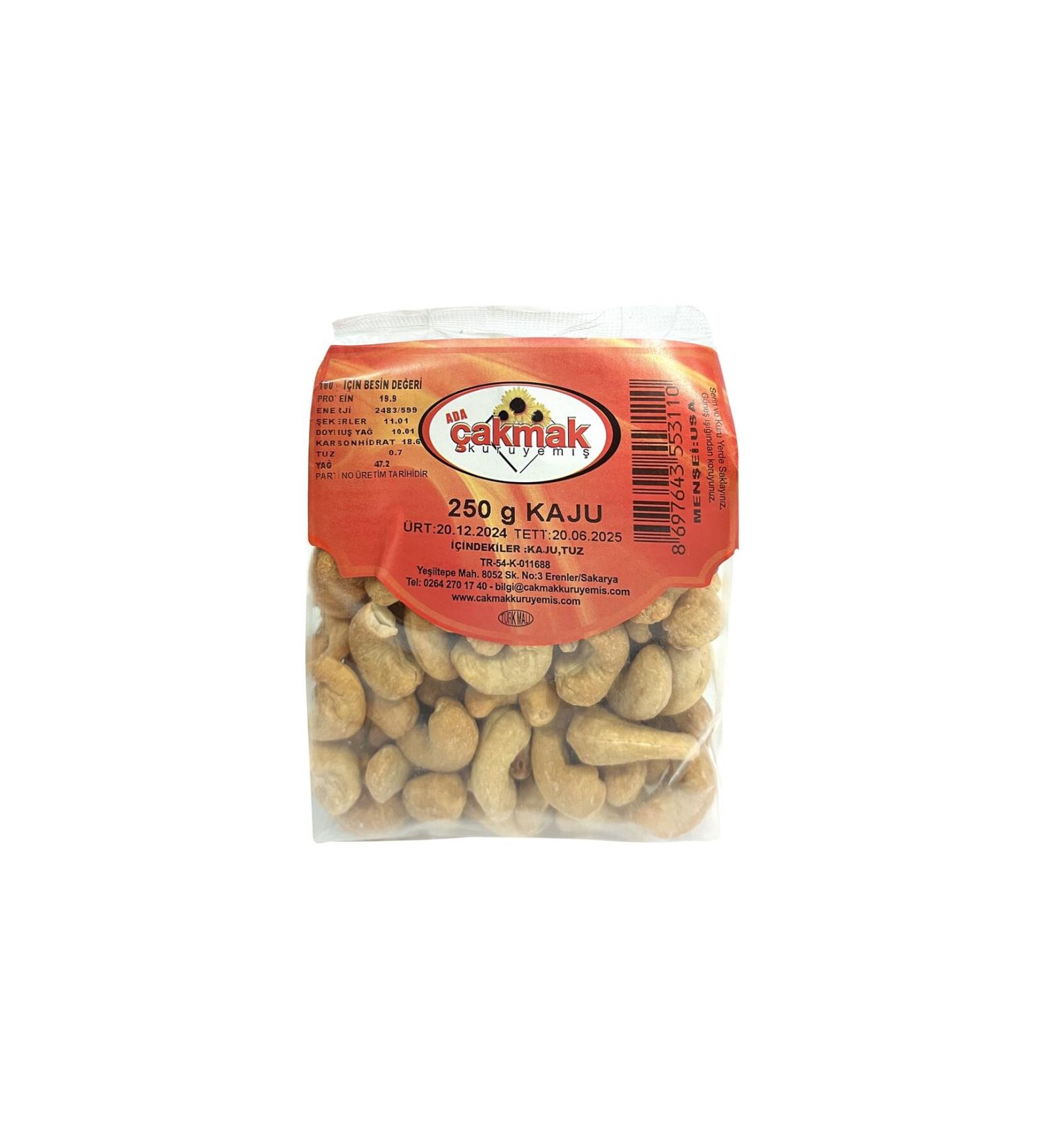 ADA AKMAK NUTS Cashew 250 gr