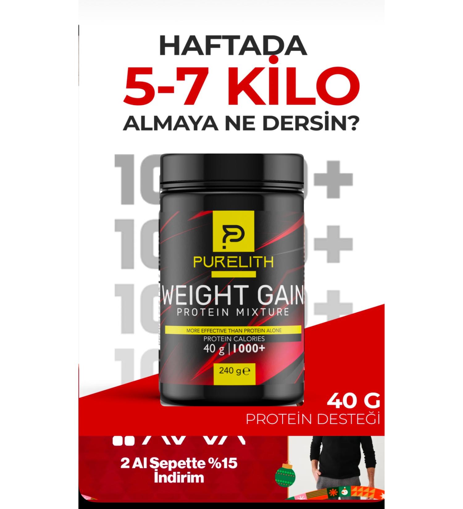 Purelith Weight Gainer Nutritional Supplement Appetite Stimulant Weight Gainer Banana and Cocoa Flavored Weight Gainer - Buy Online on GoSupps.com