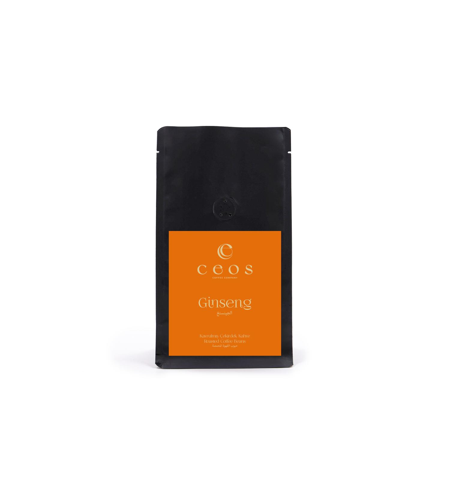 ceos coffee Ginseng Coffee (250 Grams Coffee Beans)