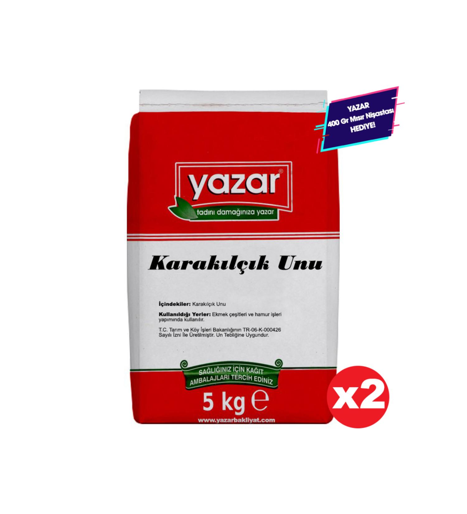 WRITER Stone Milled Black Pepper Flour 5 Kg X 2 Packages