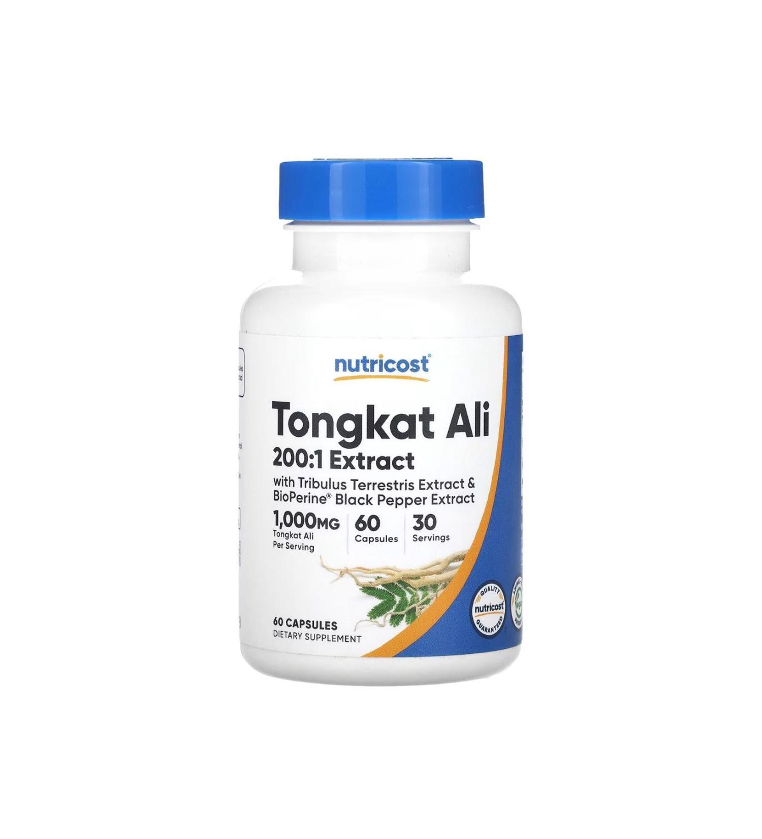 Nutricost Tongkat Ali 500 Mg 60 Capsules