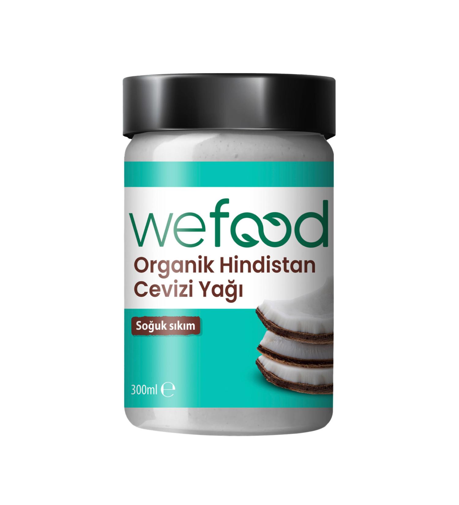 Wefood Organic Coconut Oil 300 ml (Cold Pressed)