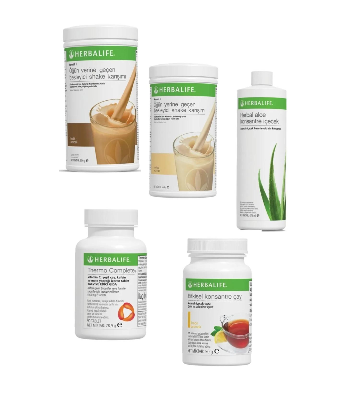 Herbalife Set 1 Chocolate Shake 1 Aloe 1 Tea 1 Shakerrr - Buy Online on GoSupps.com
