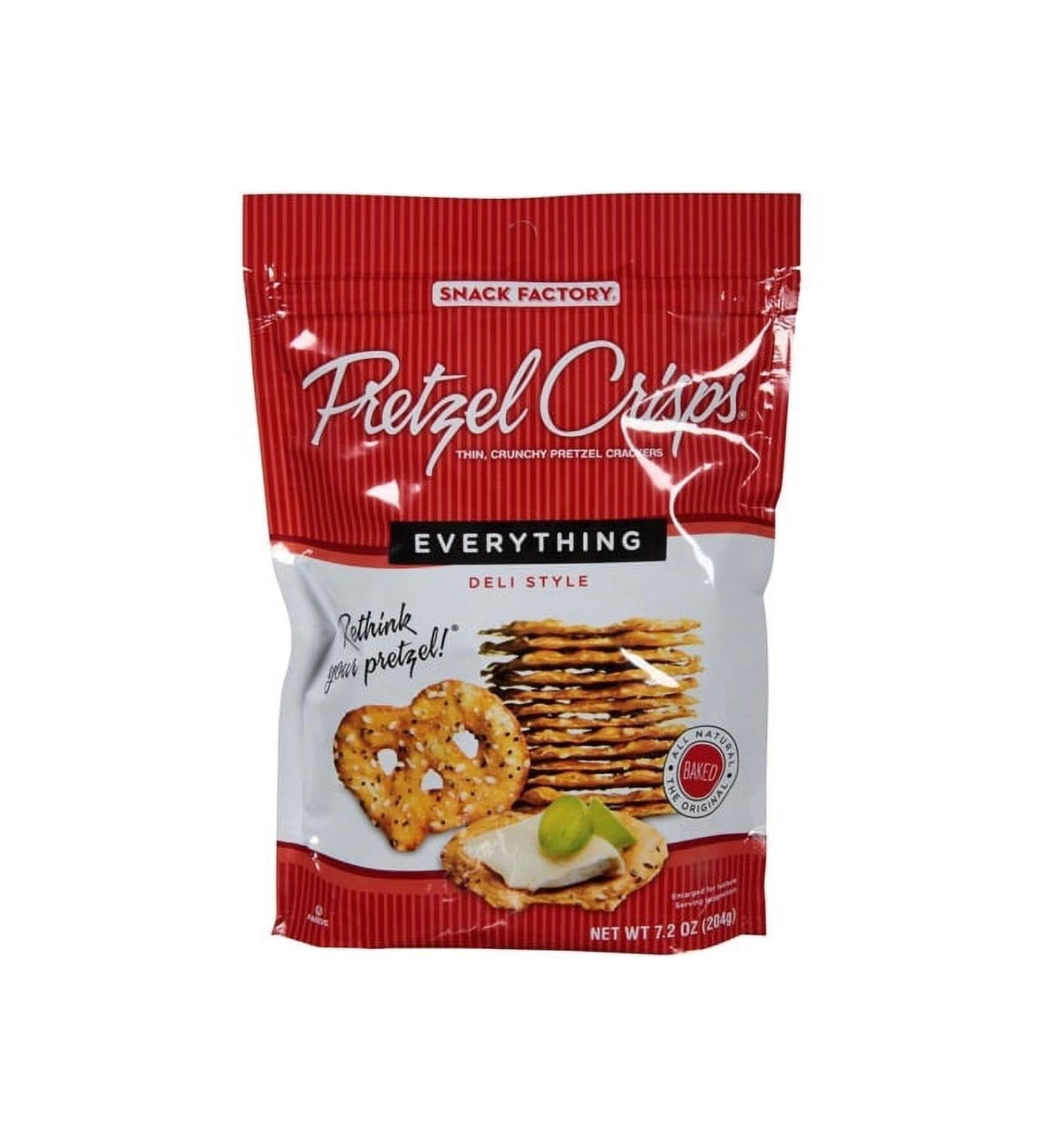 Ritz Pretzel Crisps Crunchy Cracker Everything Deli Style Cracker 204 gr