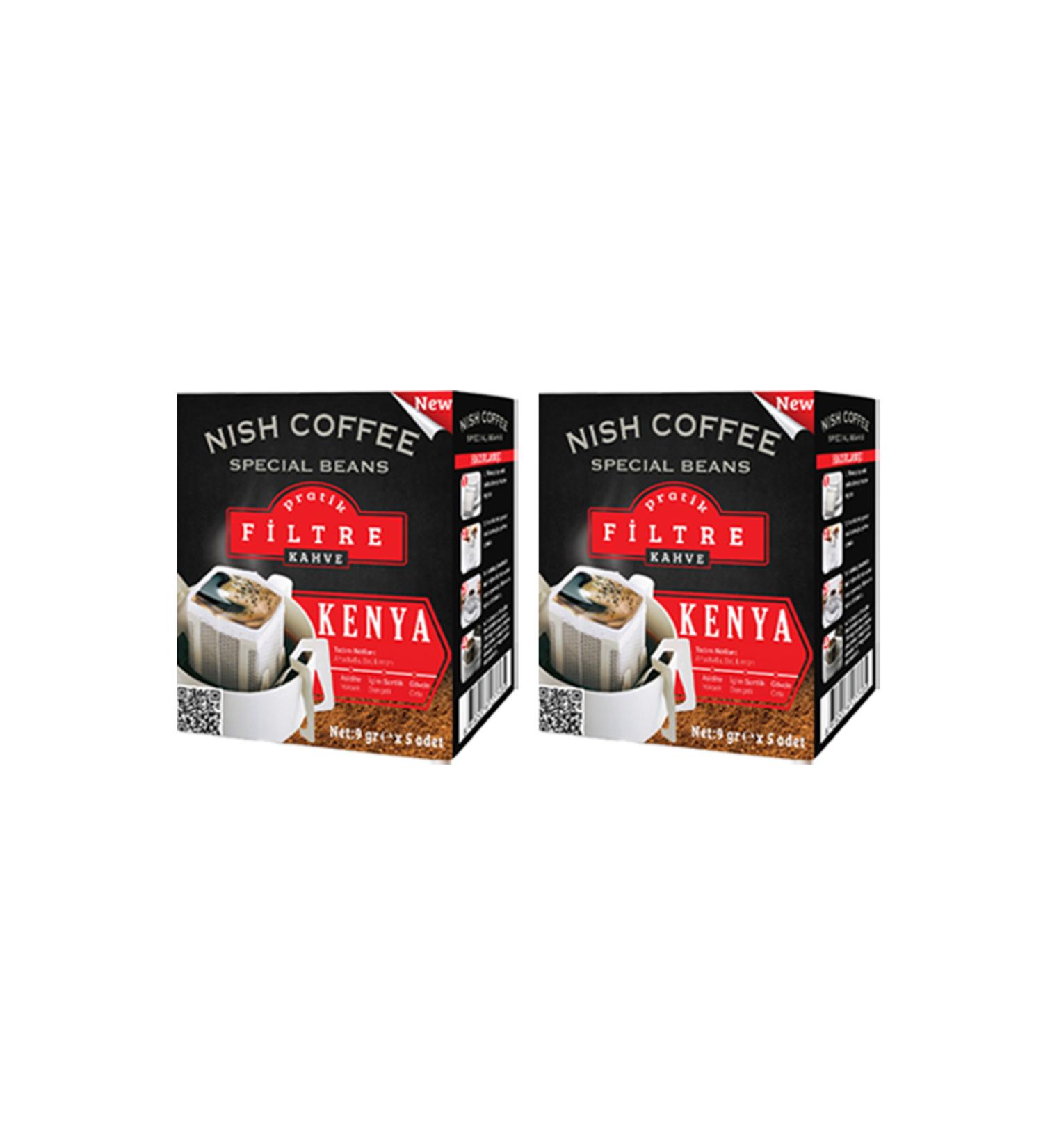 Nish Coffee Nish Practical Filter Coffee Kenya 2-Piece