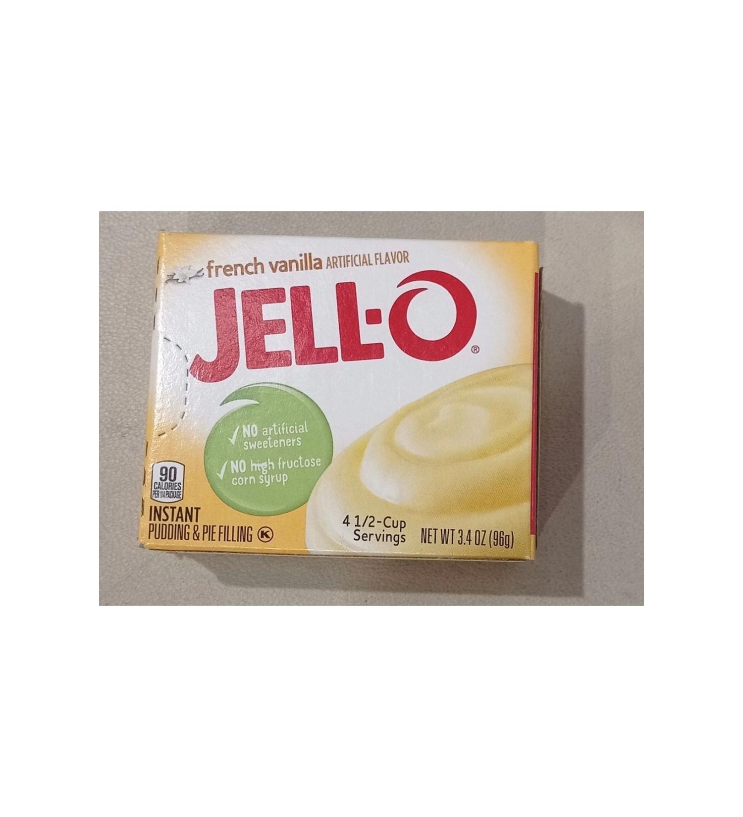 jell-o French Vanilla Instant 96 gr
