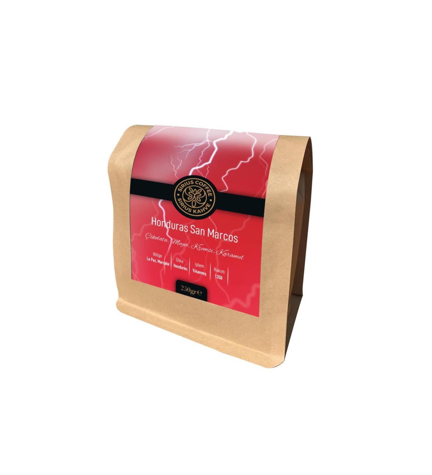 Sirius Coffee Sirius Coffee Honduras San Marcos 250 Gr