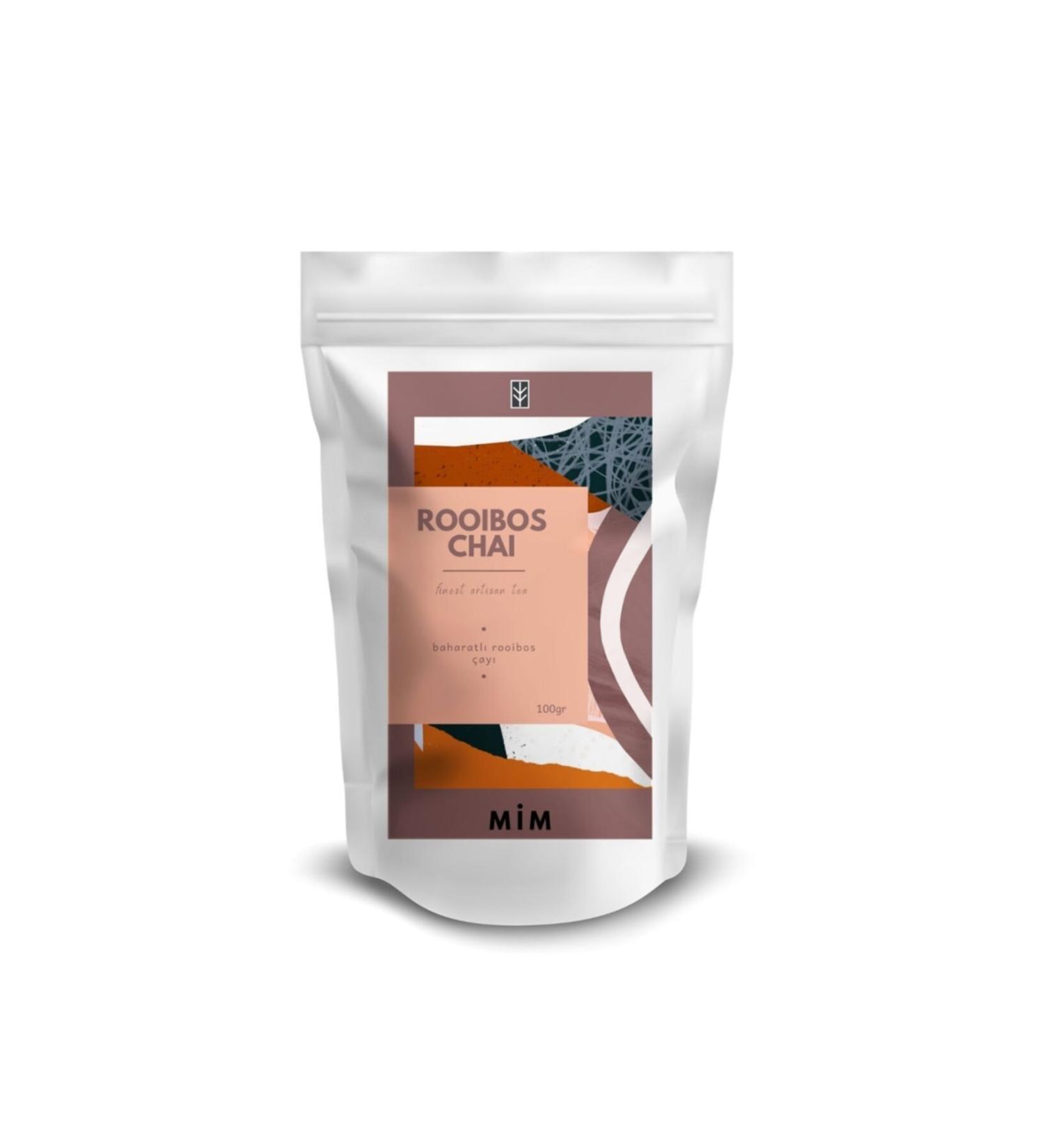 Mim Tea Rooibos Chai Tea - Spiced Rooibos Tea 100gr - Buy Online on GoSupps.com