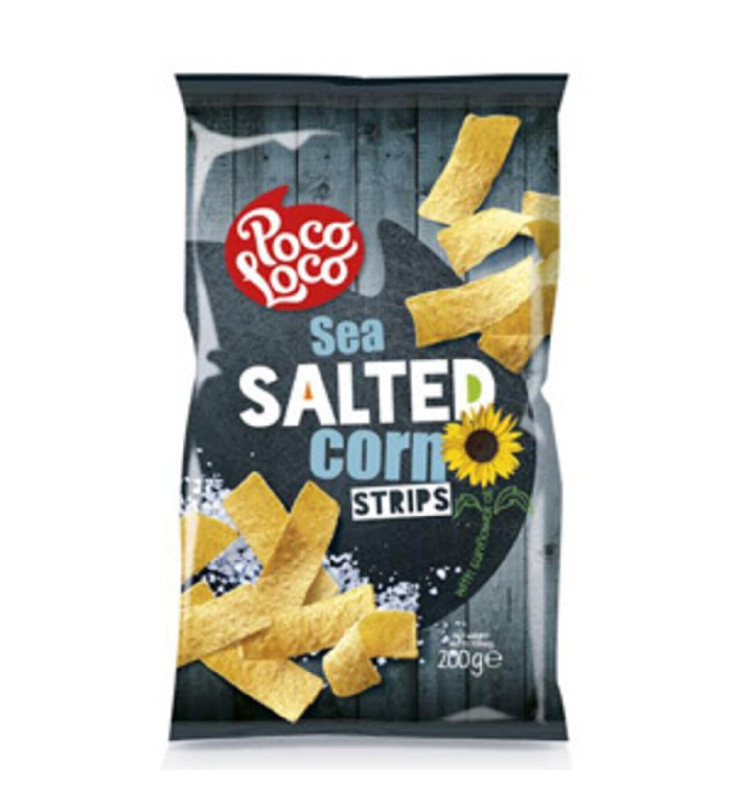 Poco Loco Corn Chips (with Sea Salt & Sunflower Oil)