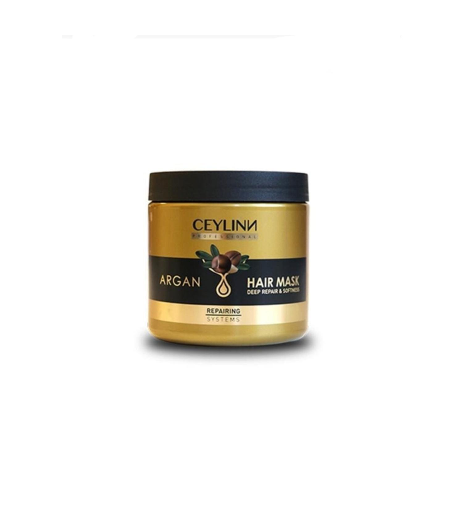 Ceylinn Professional Argan Hair Mask Deep Repair & Softness Repairing Systems 500ml