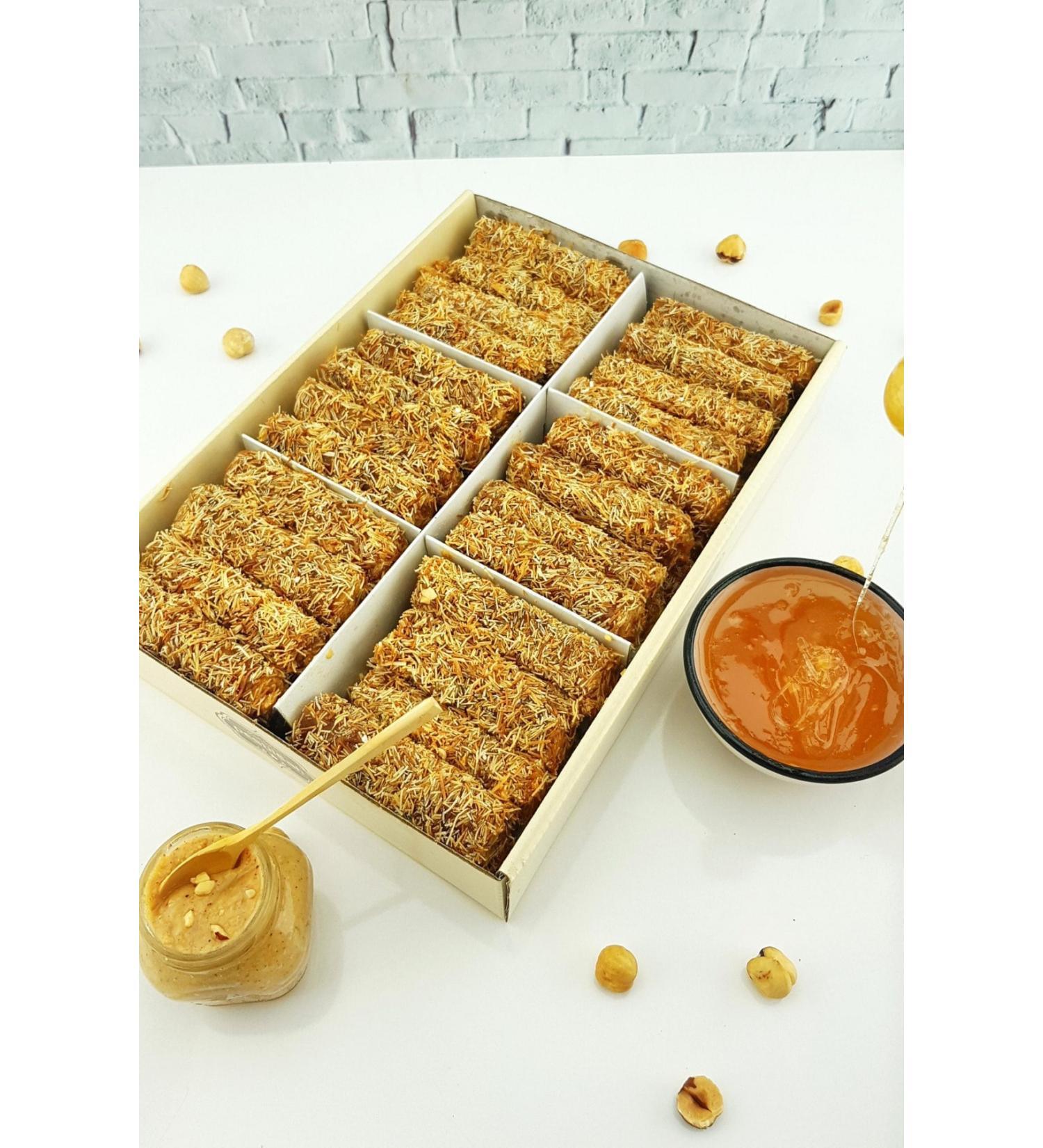 Birsalk m Fruit Roll & K me Kadayif Fruit Roll with Hazelnut Paste 1500 gr. Special Taste