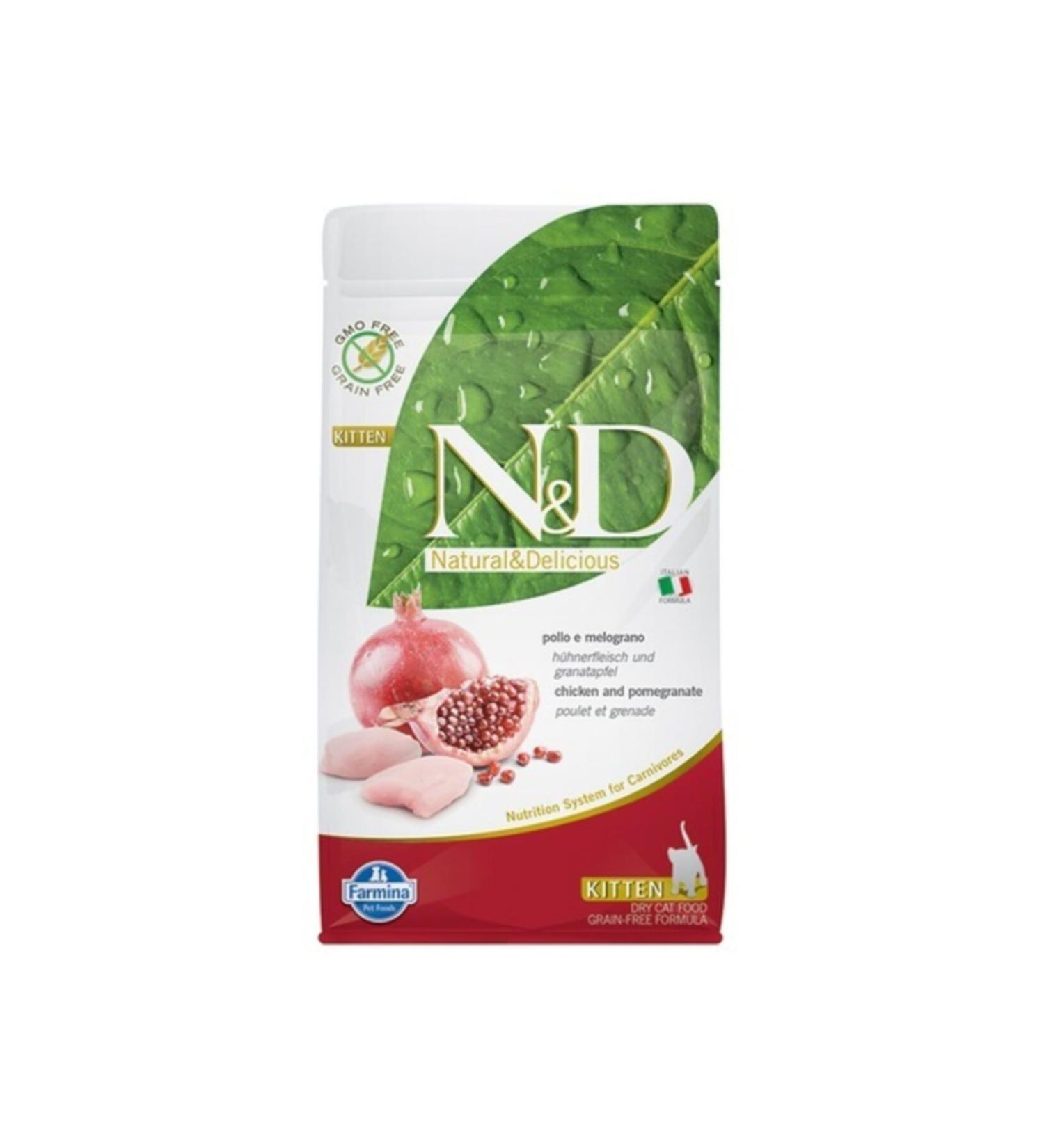 N & D Prime Chicken & Pomegranate Kitten 1.5 Kg