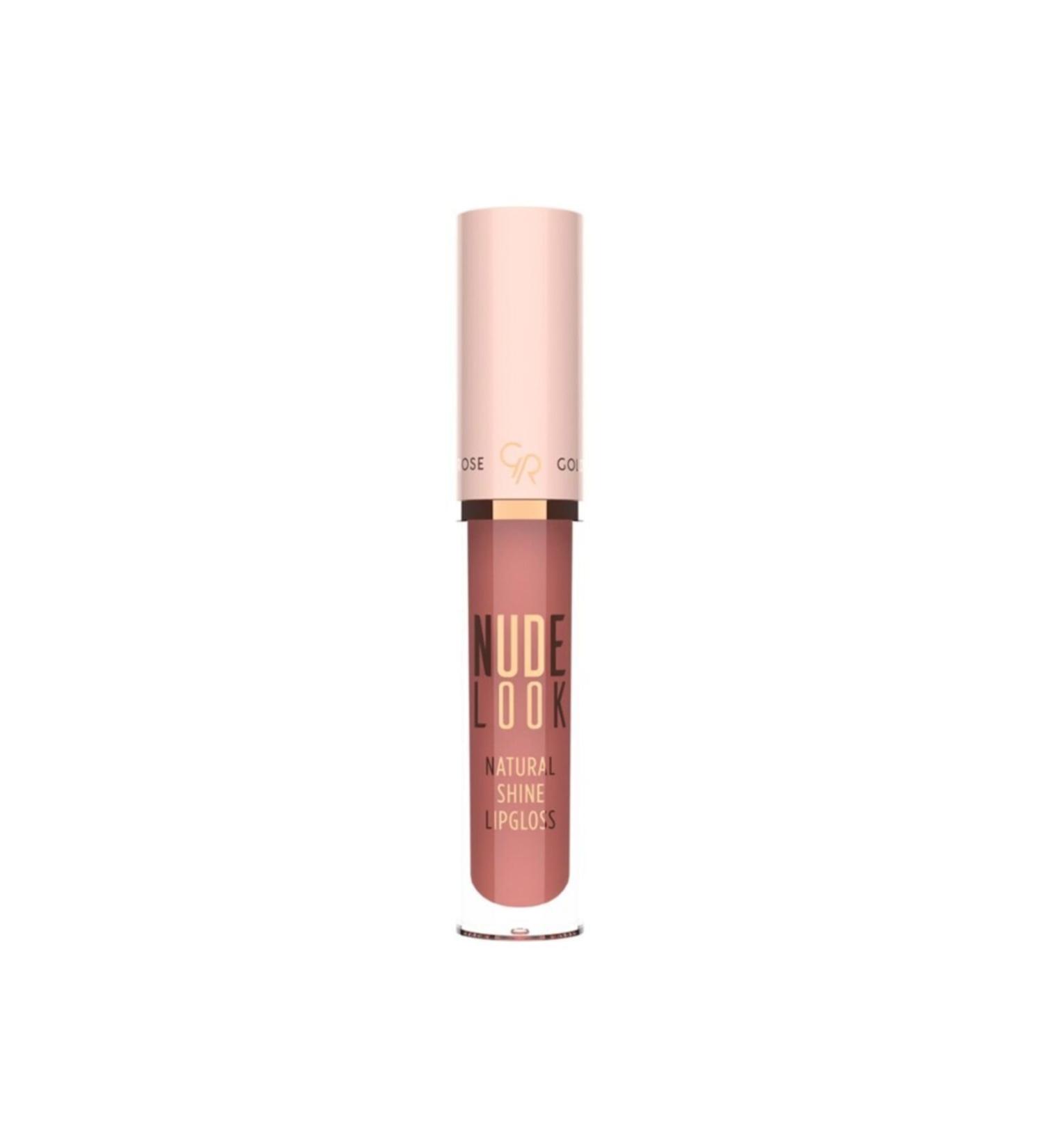 Golden Rose Nude Look Natural Shine Lipgloss Lip Gloss No: 03 Coral Nude