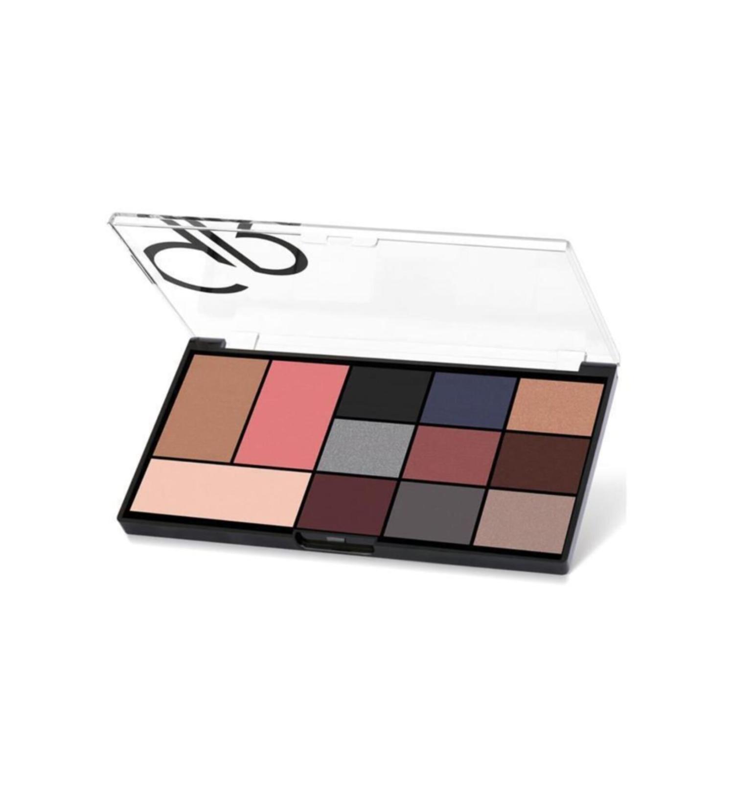 Golden Rose City Style Face And Eye Palette No: 02 Smokey Category: Eyeliner