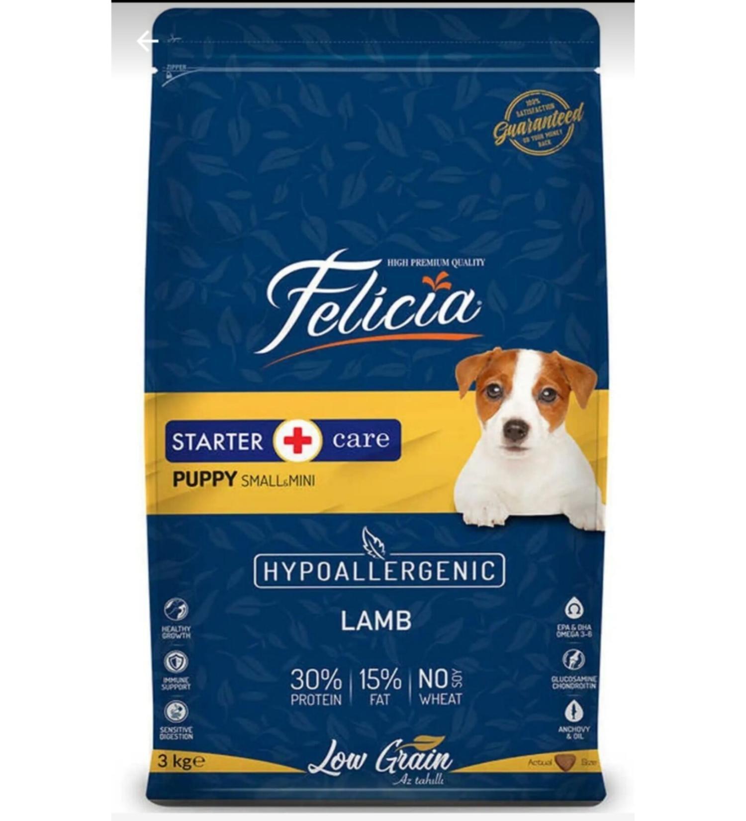 Felicia Puppy Small Mini Lamb 3 Kg