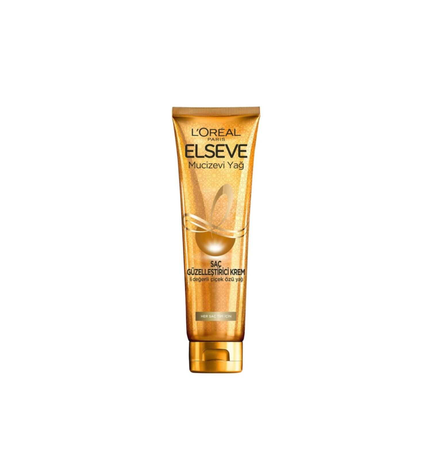 Elseve Loreal Paris Miraculous Oil Hair Beautifying Cream 150 Ml (All Hair Types) - Buy Online on GoSupps.com