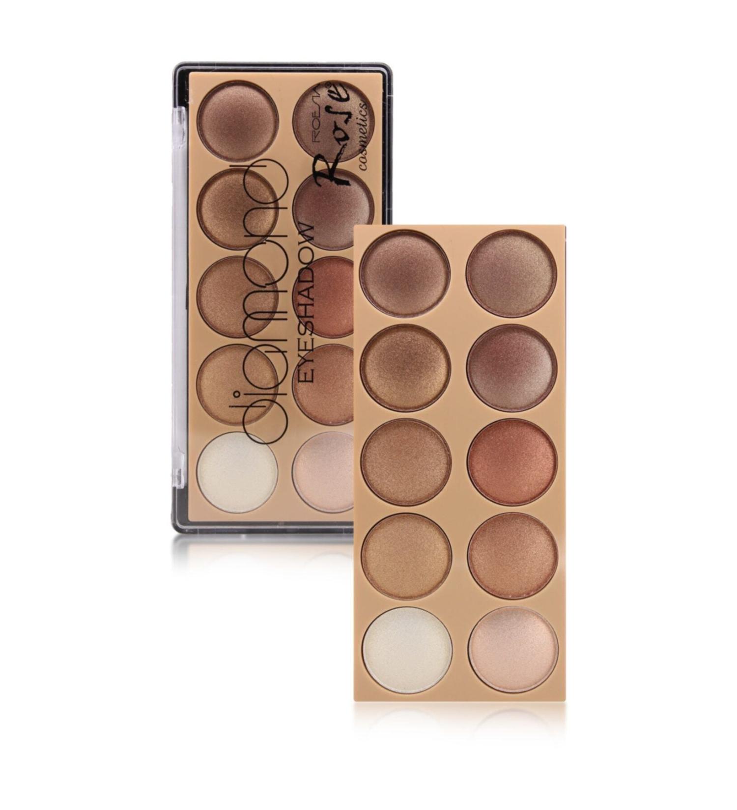 Roesia Rose Cosmetics Diamond 10-pack Eyeshadow Palette
