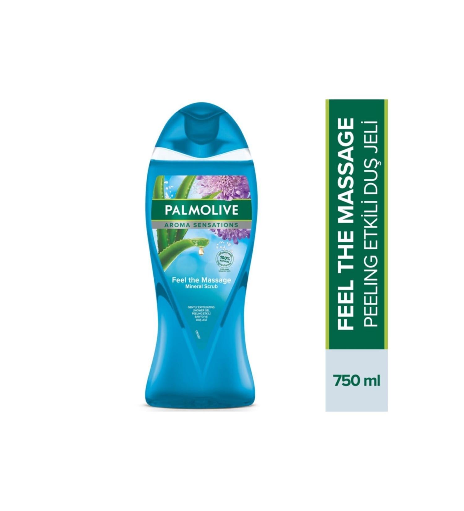 Palmolive Aroma Sensations Feel The Massage Peeling Shower Gel 750ml - Buy Online on GoSupps.com