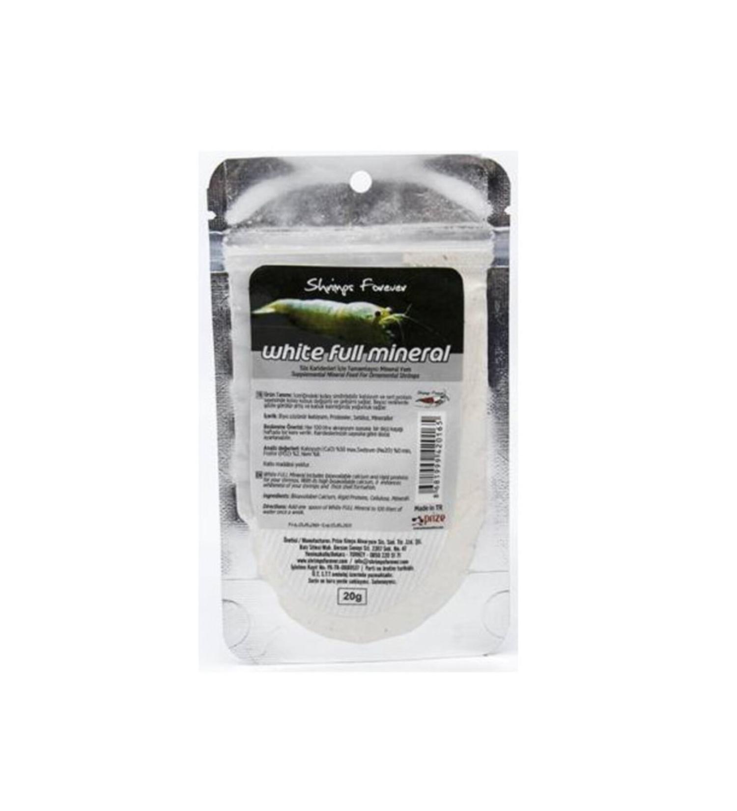 ShrimpsForever SHRIMPS FOREVER White Full Mineral 20 GR