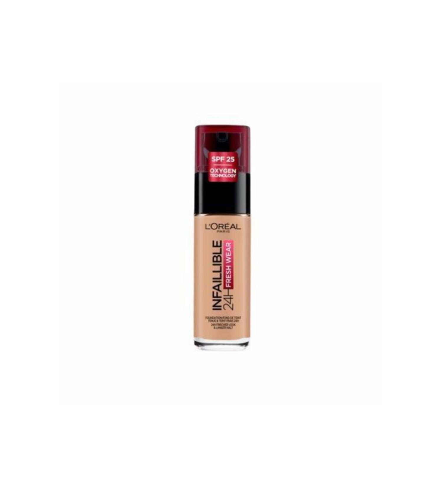 L'Oreal Paris Long-Lasting Foundation - Infaillible 24h Fresh Wear 220 Sand 30 Ml 3600523614479