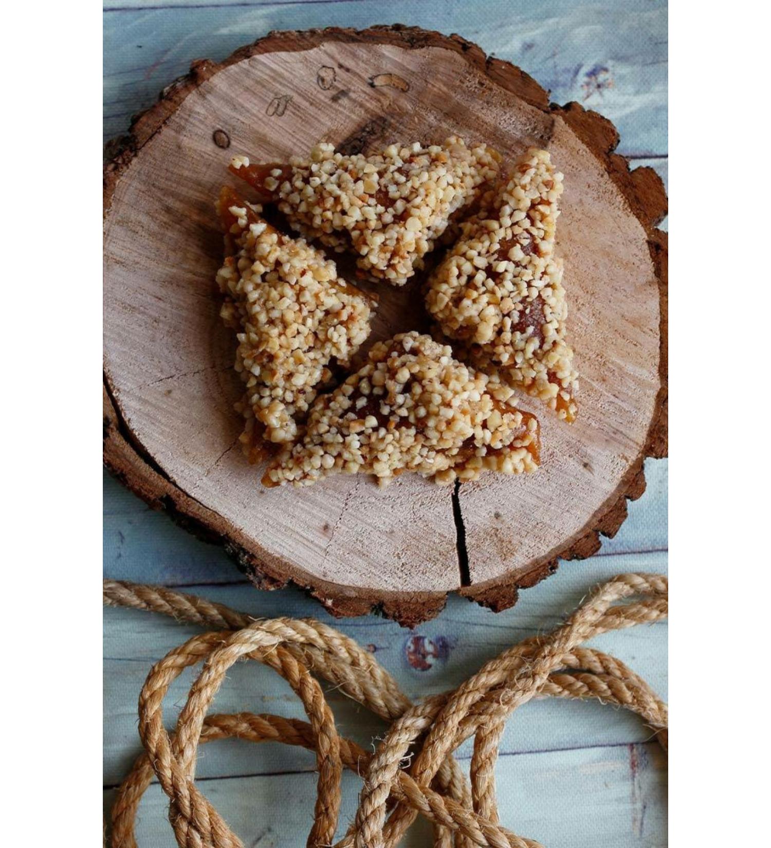 B rsalk m Fruit Roll & K me G m hane's Delicious Hazelnut Pieces Amulet Wrap 1500 gr