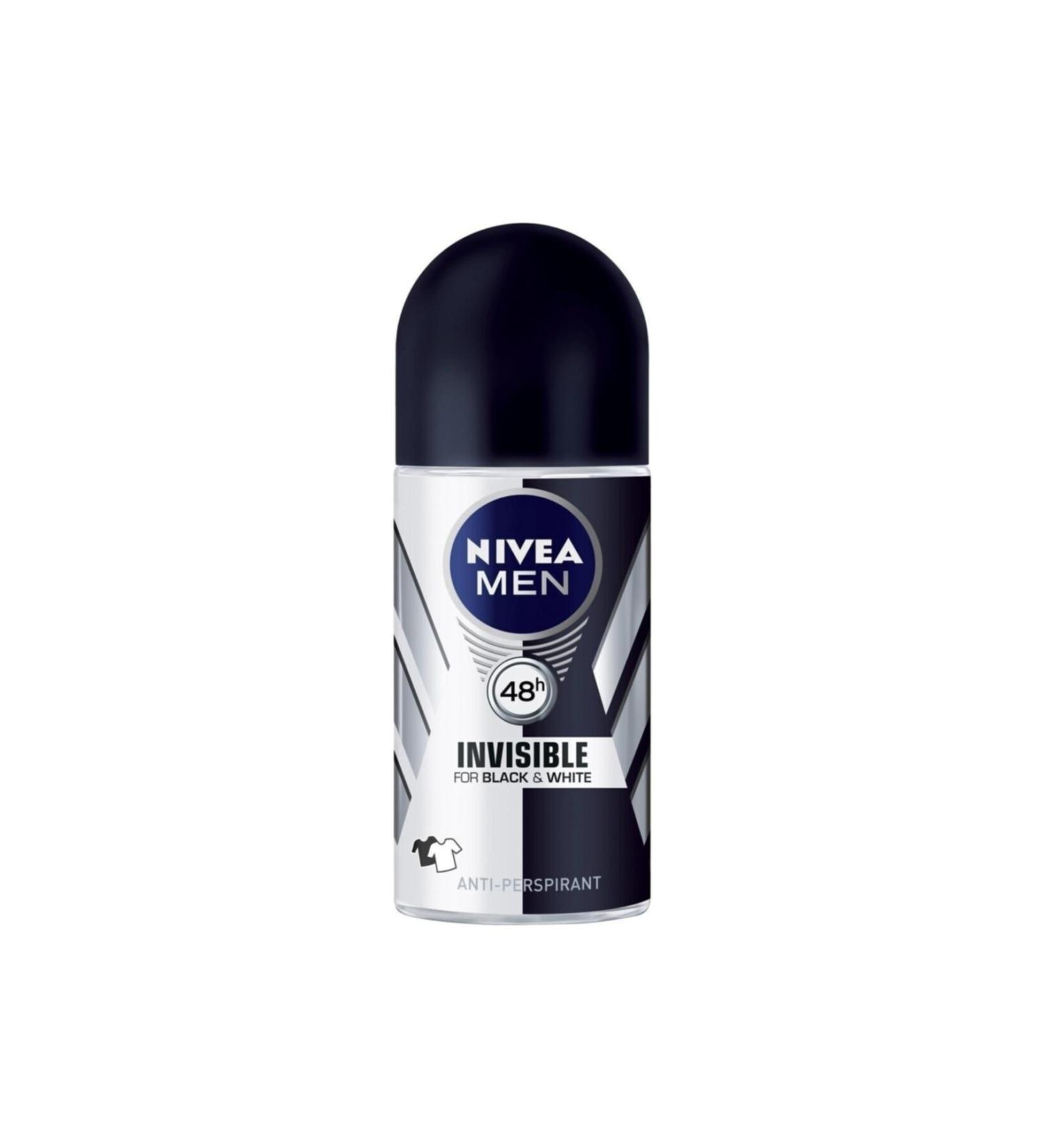 NIVEA Men Invisible Black And White Power Men's Roll-on 50 ml
