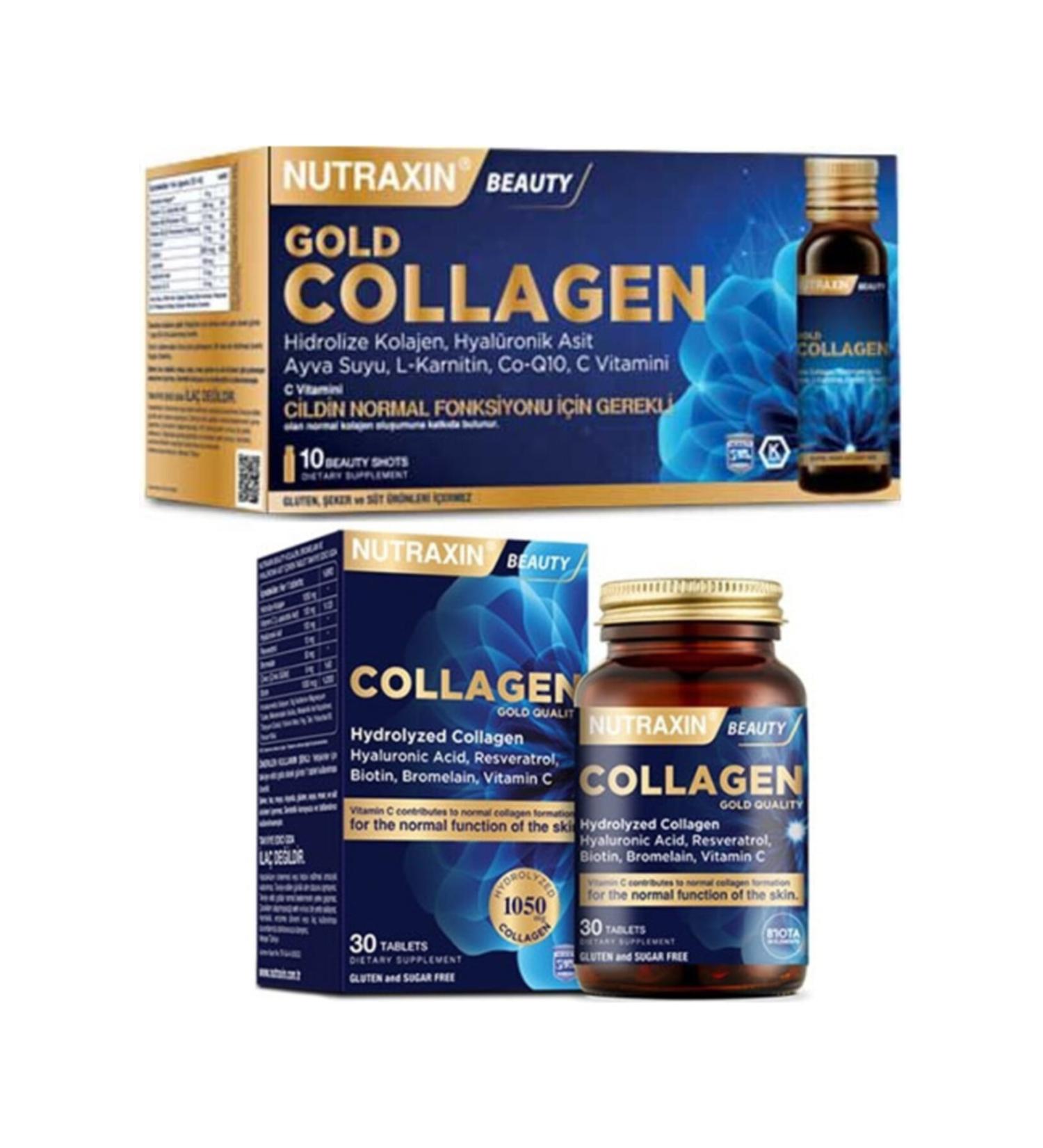 Nutraxin 10x50 ml And 30 Tablets Combination