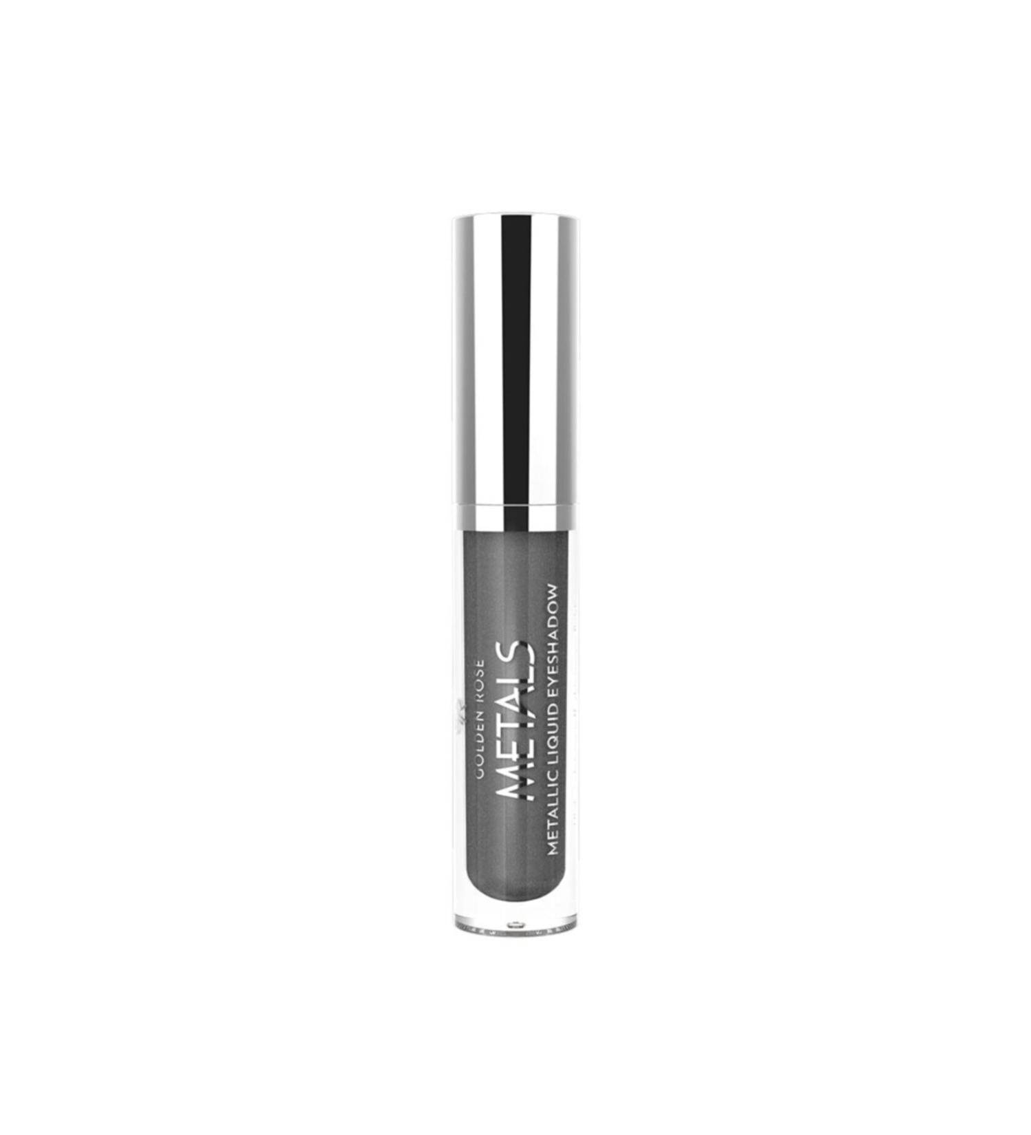 Golden Rose Metals Metallic Liquid Eyeshadow 109 Gunmetal
