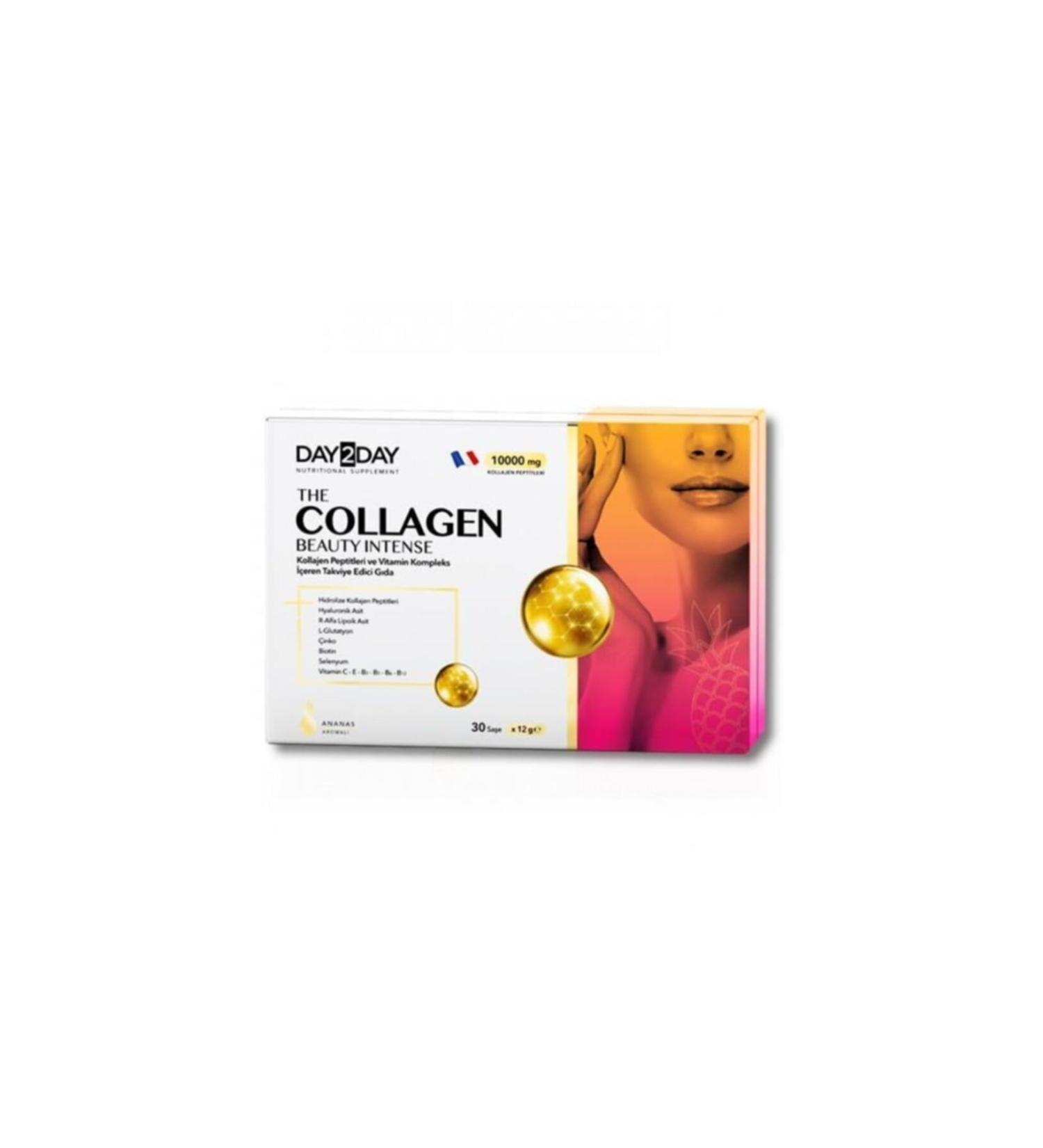 DAY2DAY The Collagen Beauty Intense 30 Sachets - Pineapple Flavored