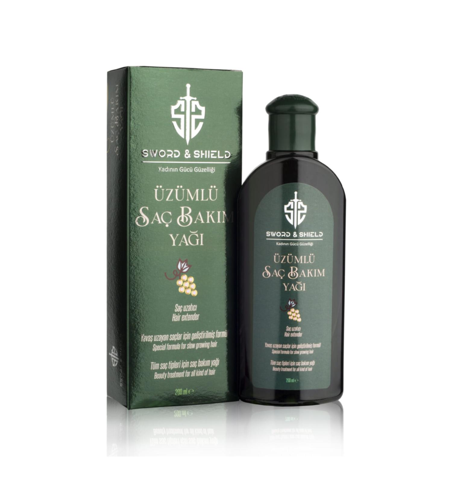 Sword & Shield S&s Grape Hair Care Oil - 200ml