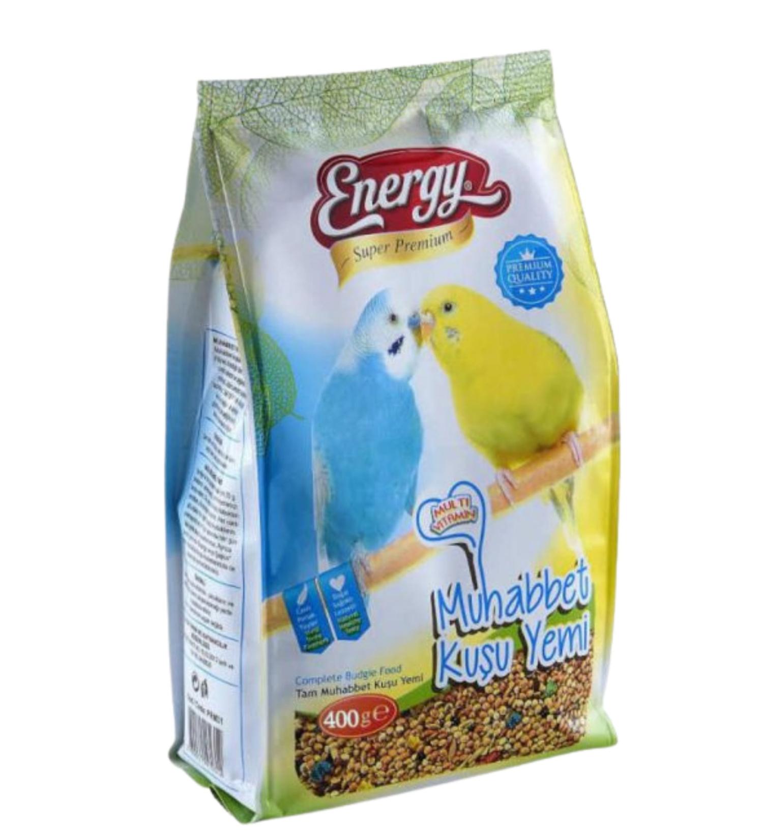 Energy Budgie Food 400 gr 12 Pieces