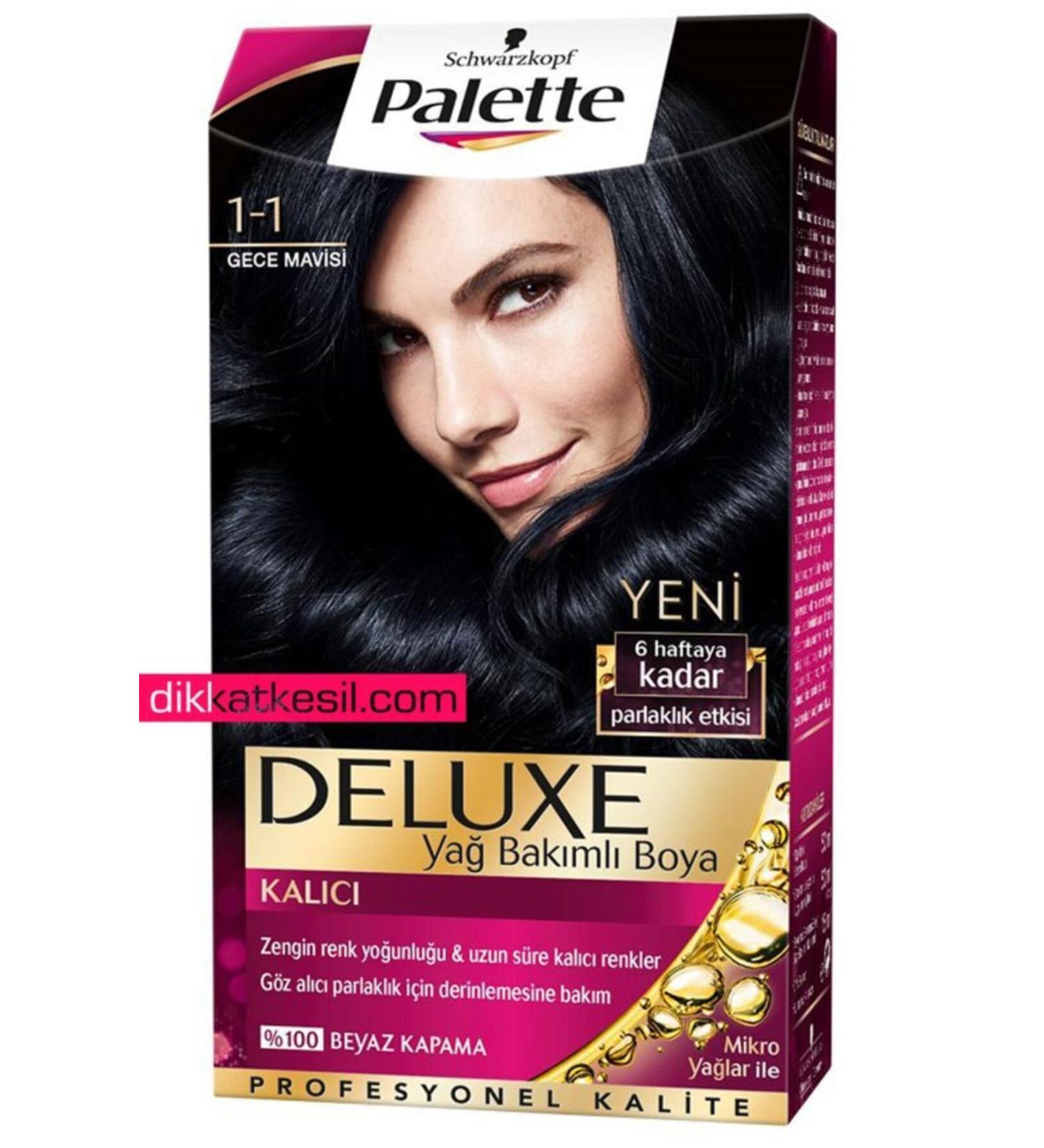 Palette Hair Dye Midnight Blue 1-1