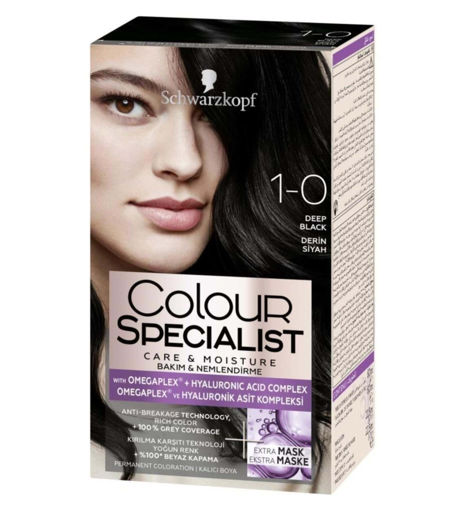 Schwarzkopf Colour Specialist Deep Black 1.0